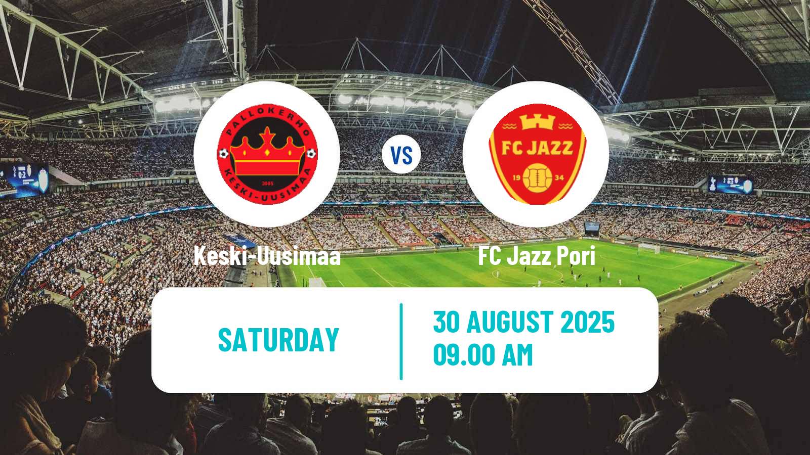 Football Finnish Ykkonen Keski-Uusimaa - Jazz Pori