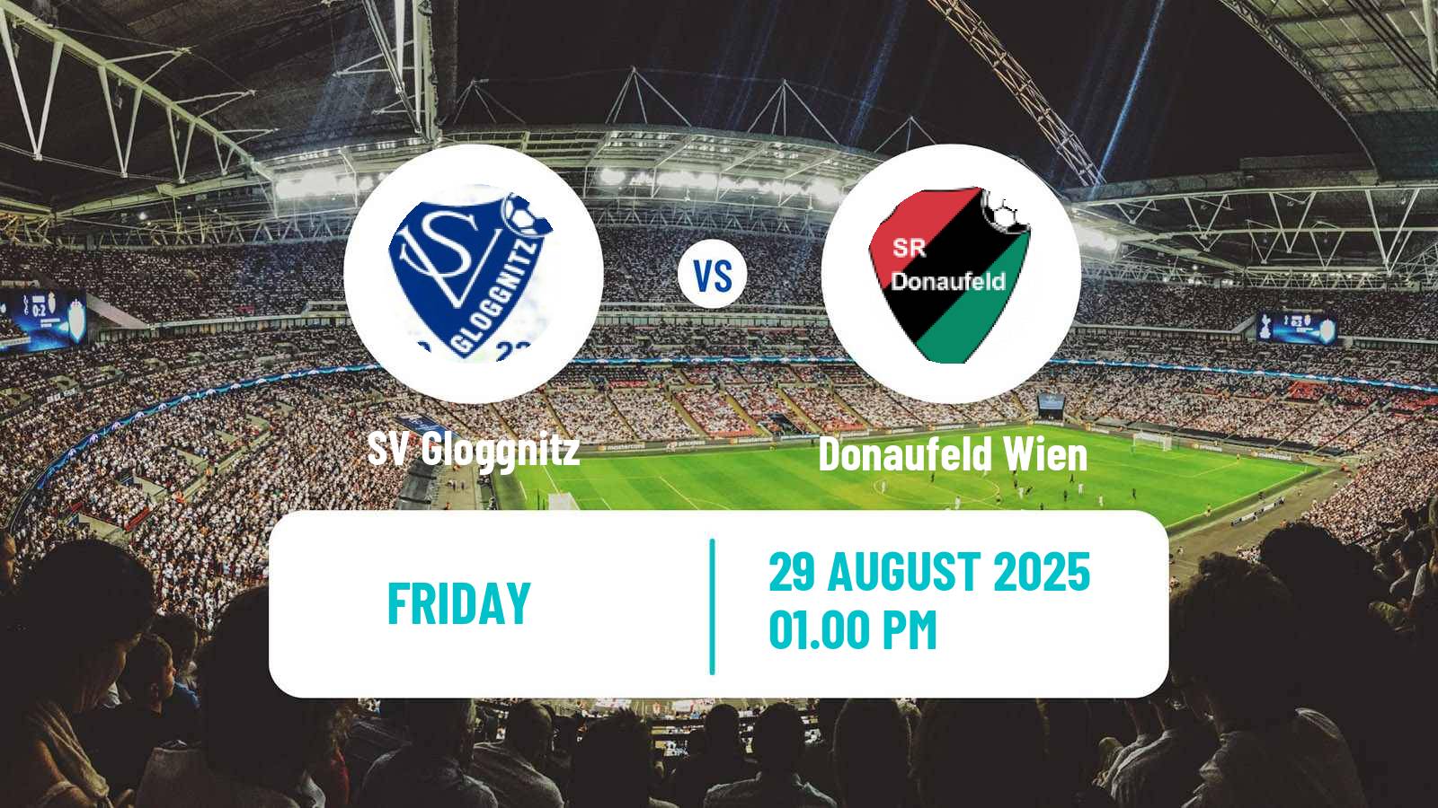 Football Austrian Regionalliga East Gloggnitz - Donaufeld Wien