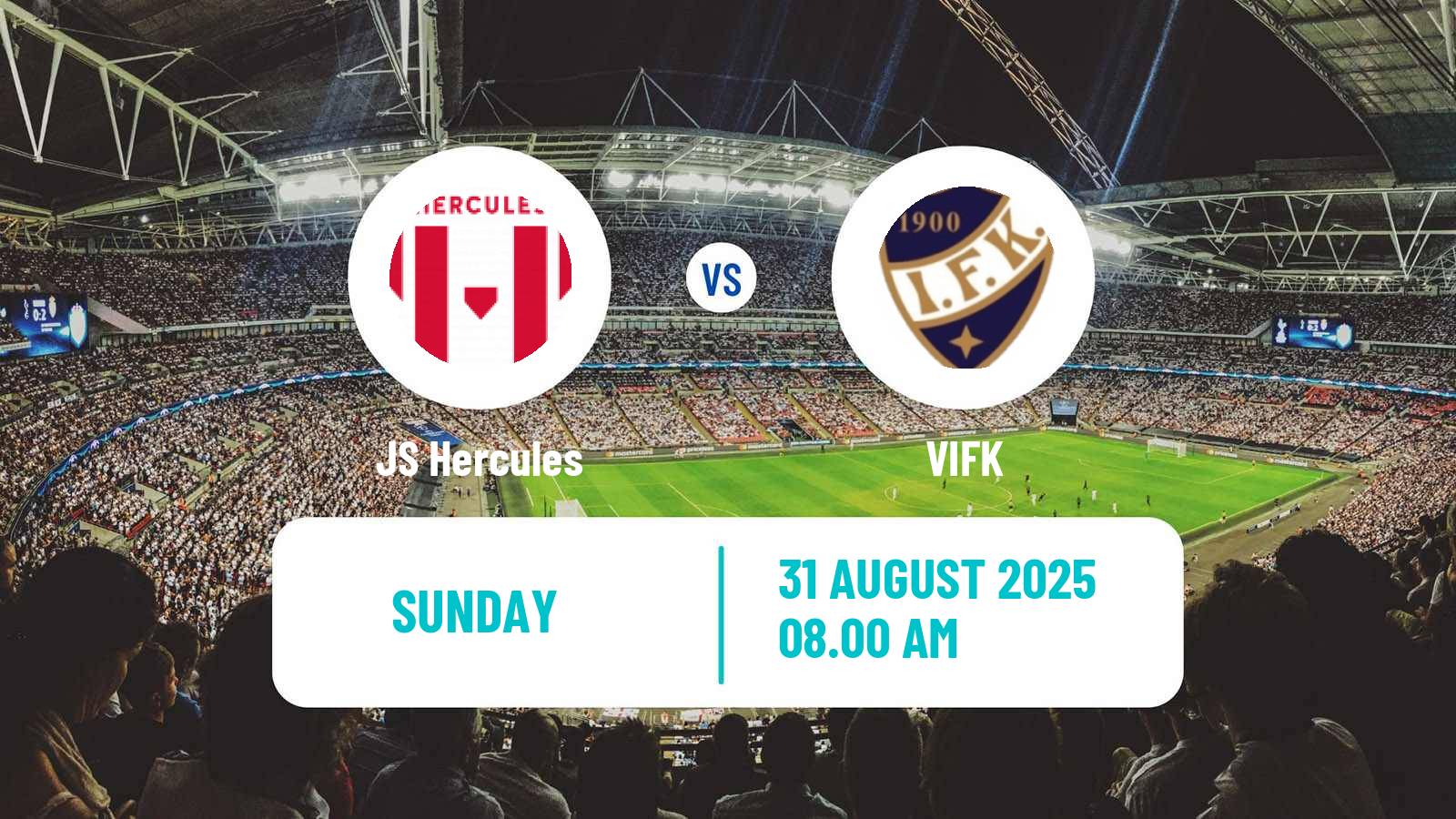Football Finnish Kakkonen Group C JS Hercules - VIFK