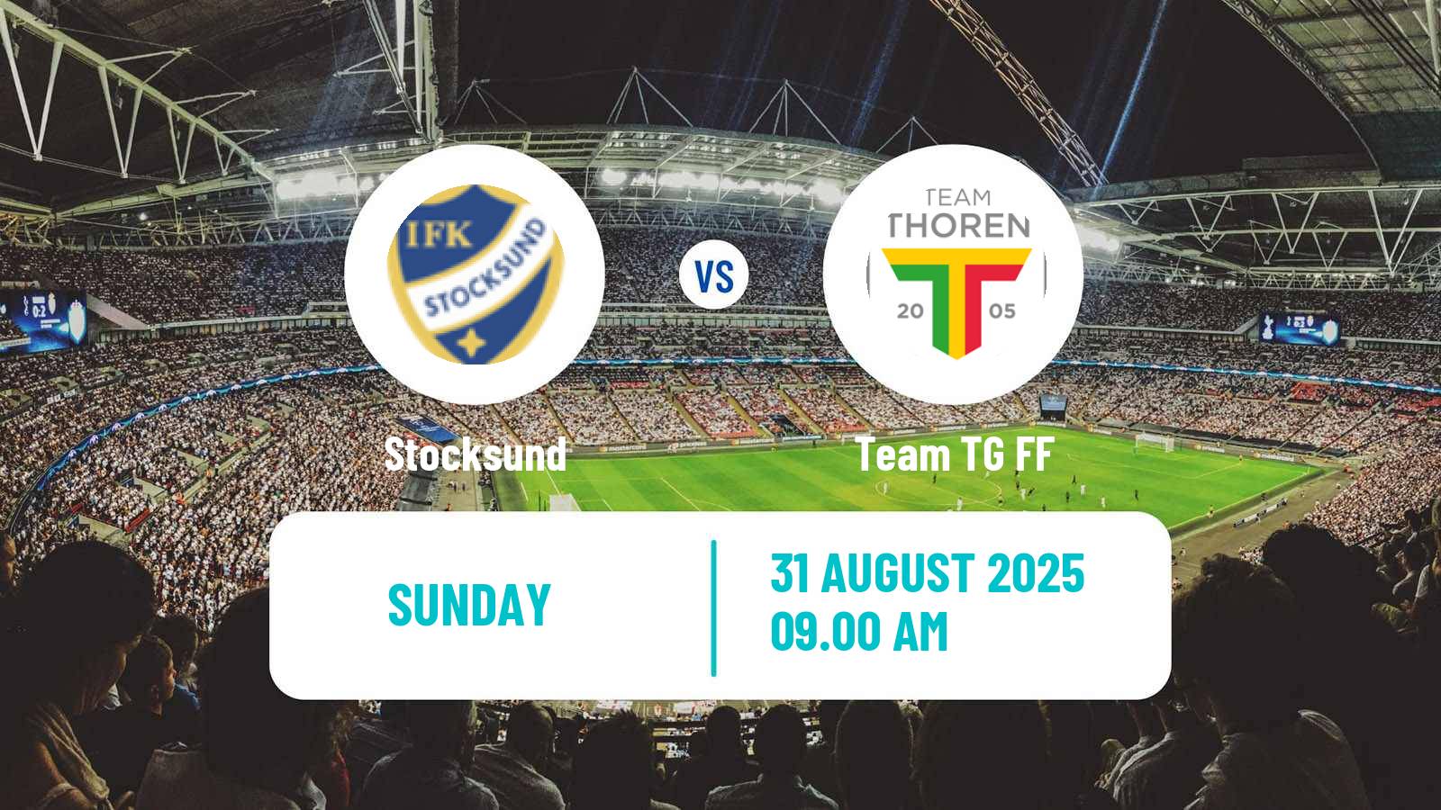 Football Swedish Division 1 Norra Stocksund - Team TG