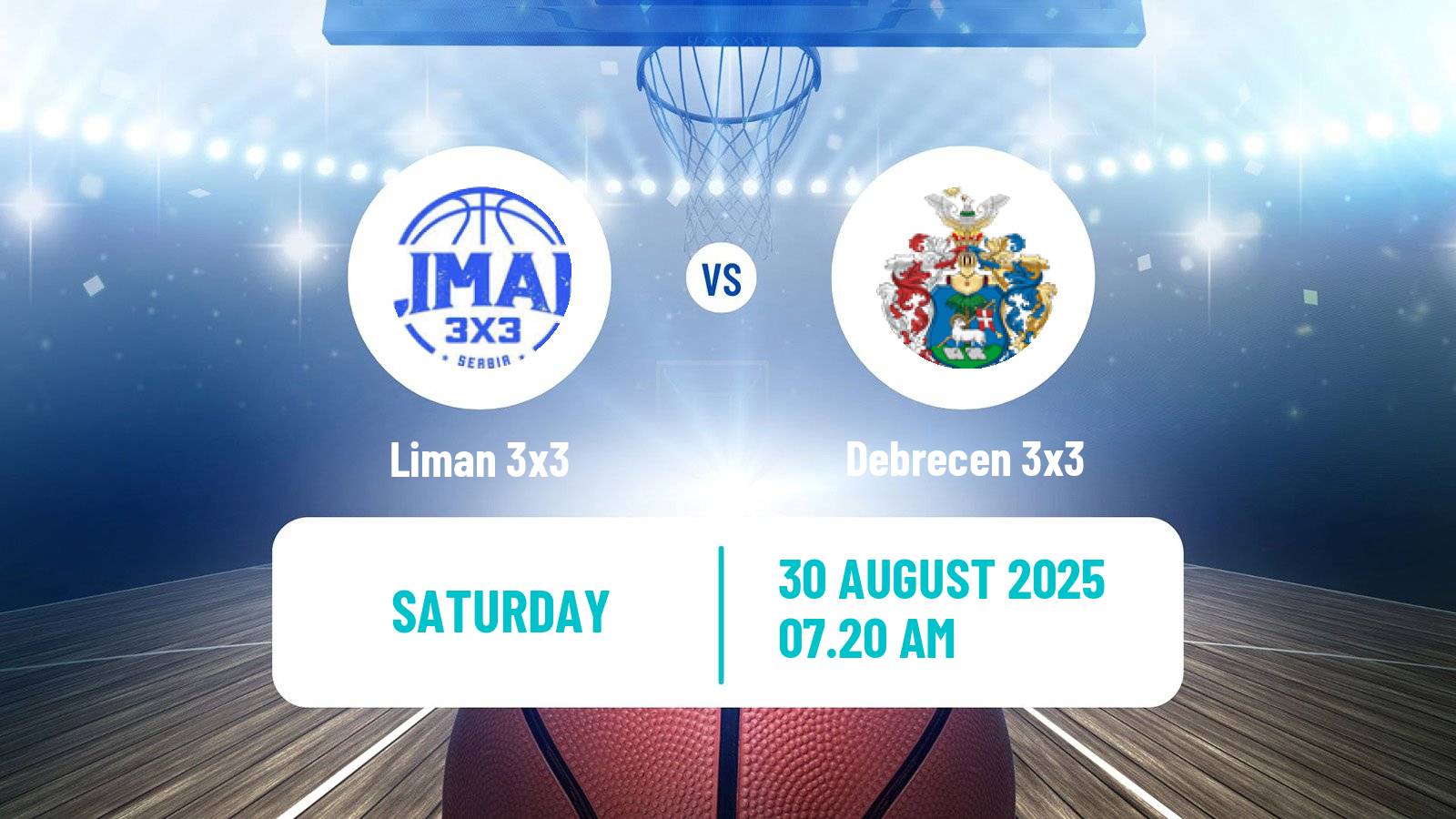 Basketball World Tour Debrecen 3x3 Liman 3x3 - Debrecen 3x3