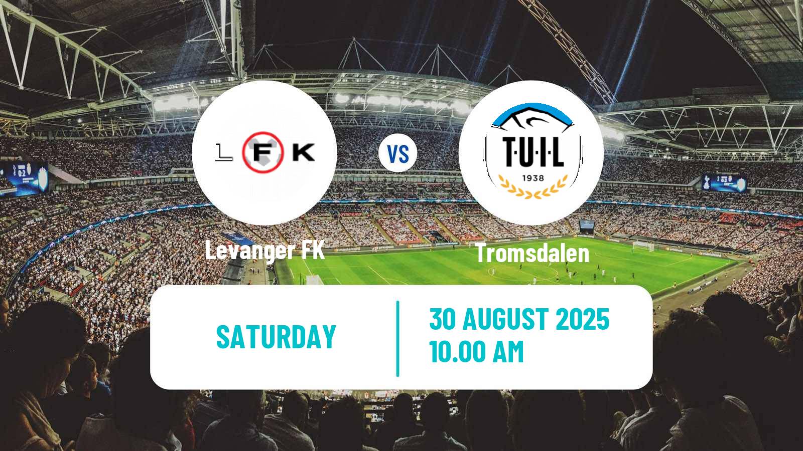 Football Norwegian Division 2 - Group 2 Levanger - Tromsdalen