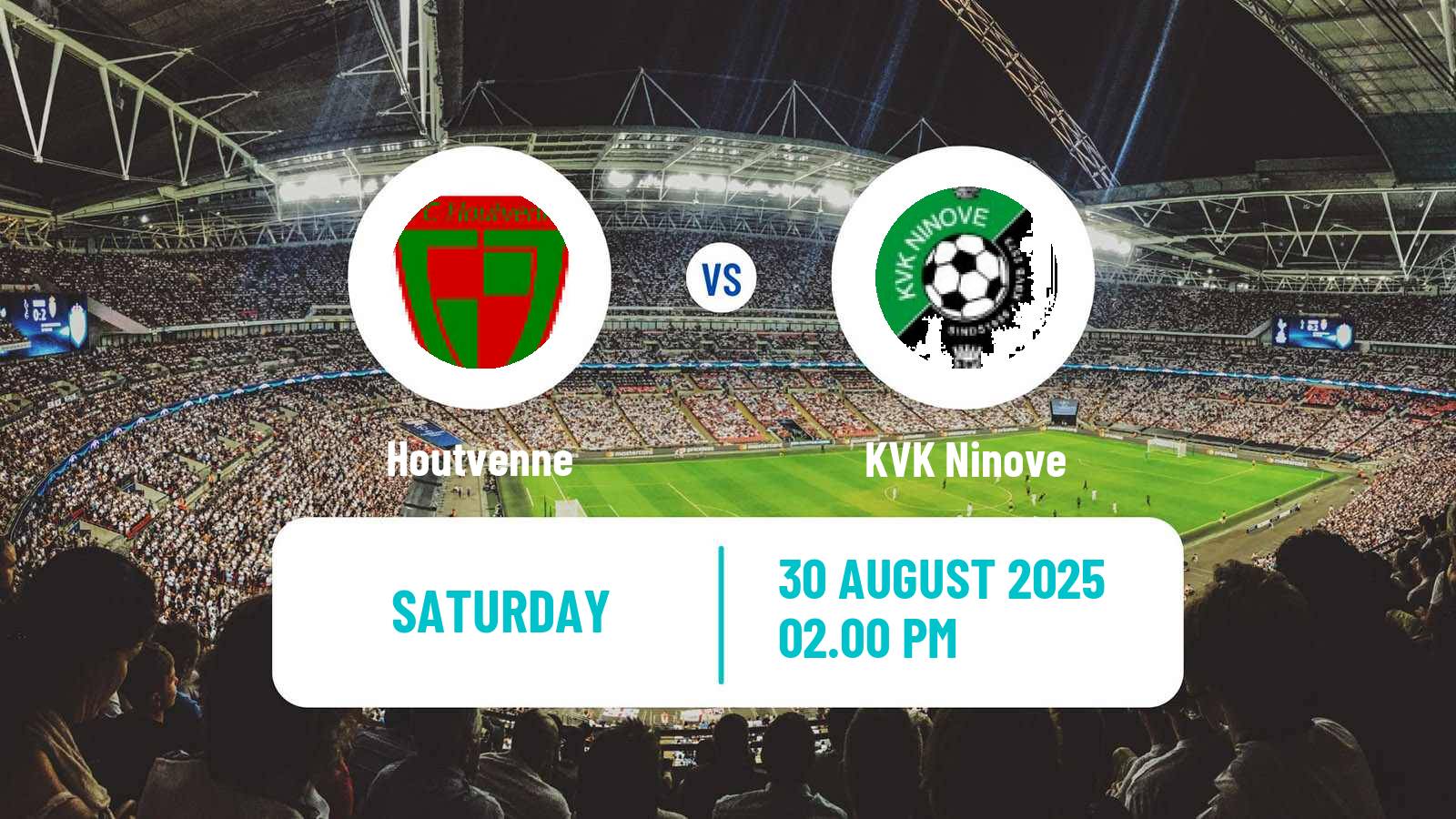Football Belgian National Division 1 VV Houtvenne - Ninove