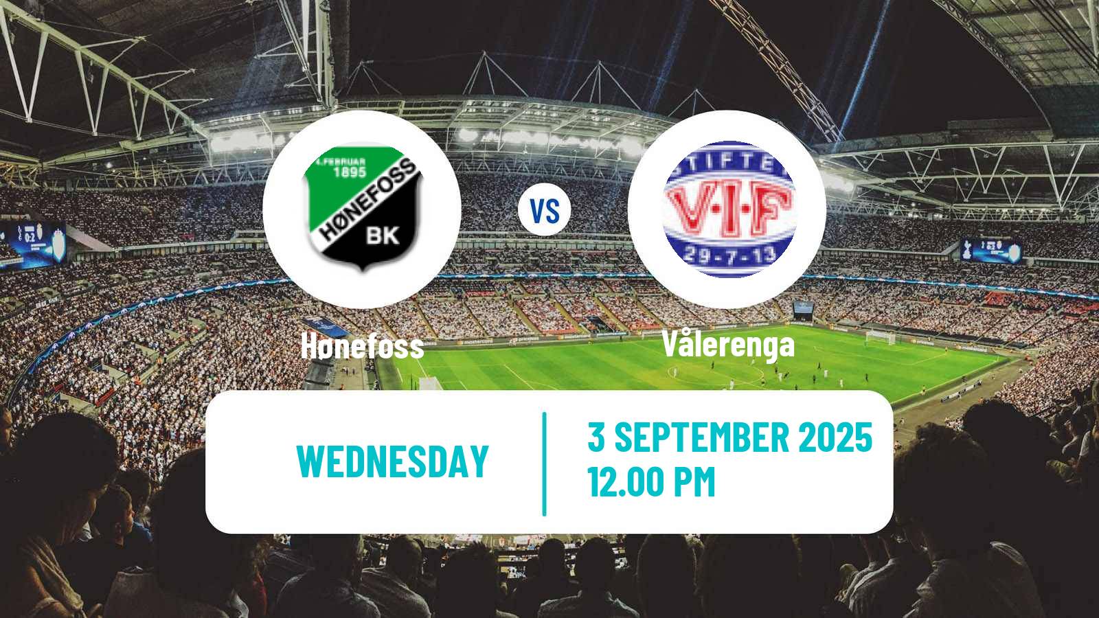 Football Norwegian Toppserien Women Hønefoss - Vålerenga