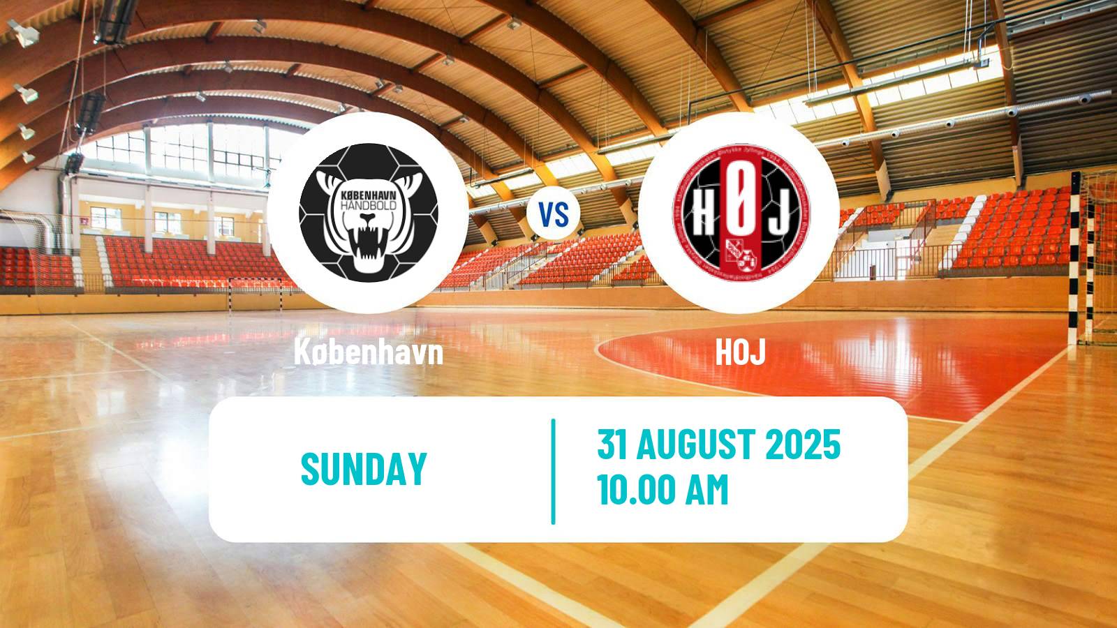 Handball Danish Handbold Ligaen Women København - HOJ