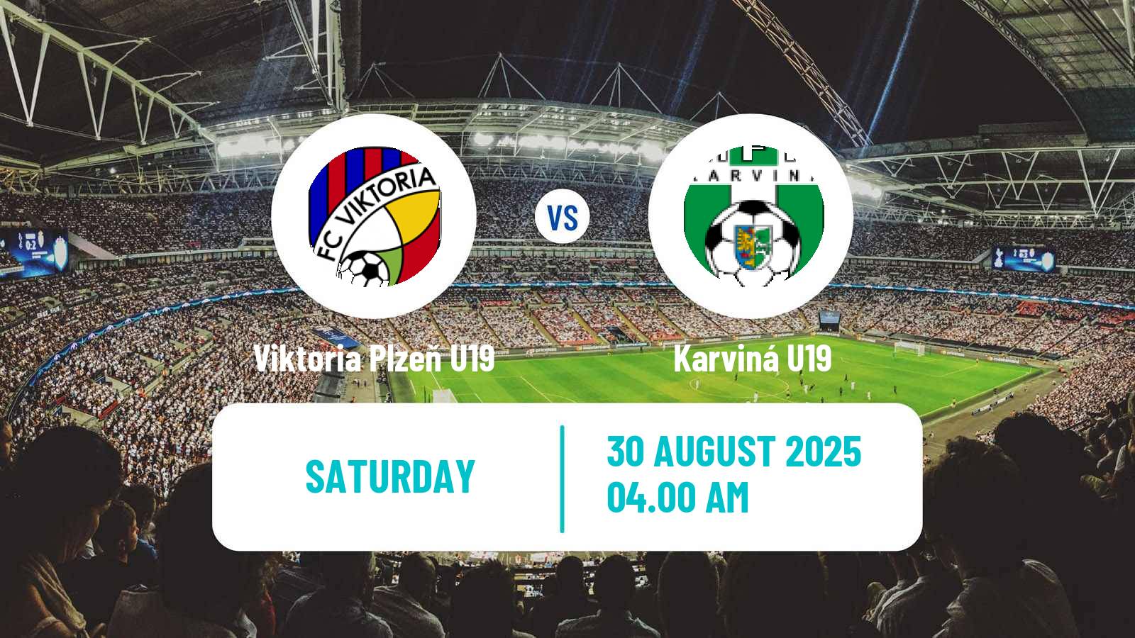 Football Czech U19 League Viktoria Plzeň U19 - Karviná U19