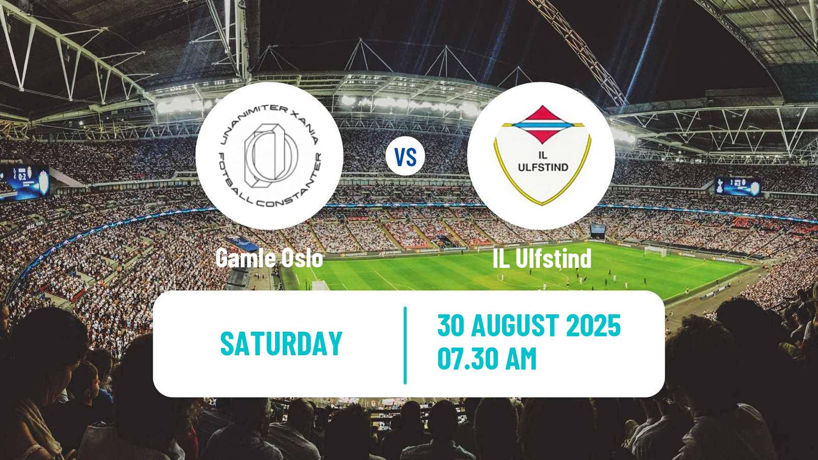 Football Norwegian Division 3 - Group 1 Gamle Oslo - Ulfstind