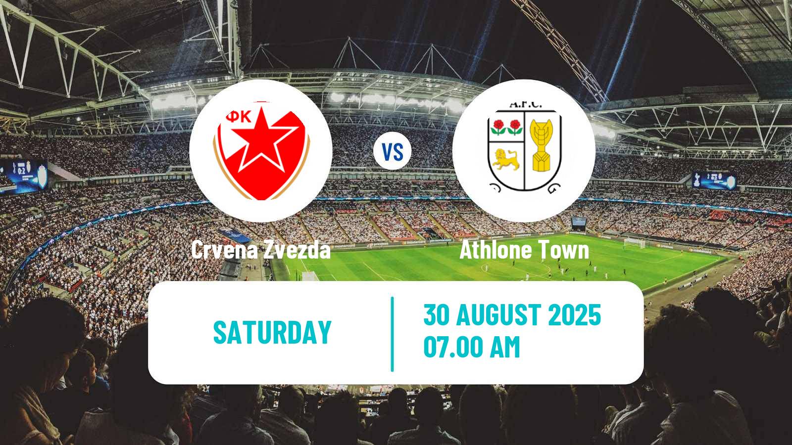 Football UEFA Champions League Women Crvena Zvezda - Athlone Town