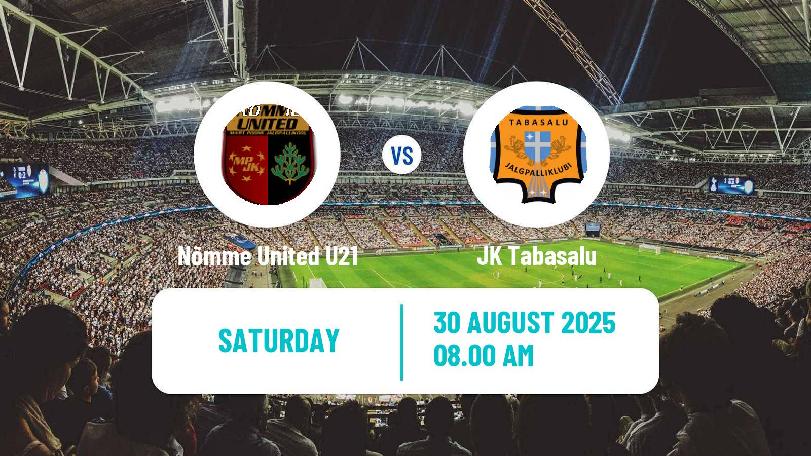 Football Estonian Esiliiga B Nõmme United U21 - Tabasalu