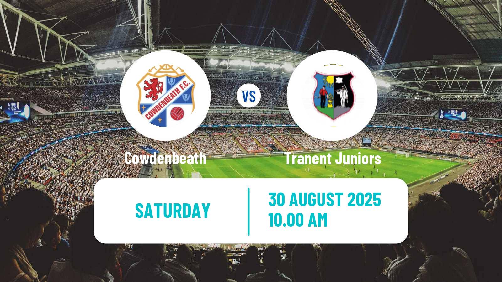 Football Scottish Lowland League Cowdenbeath - Tranent Juniors