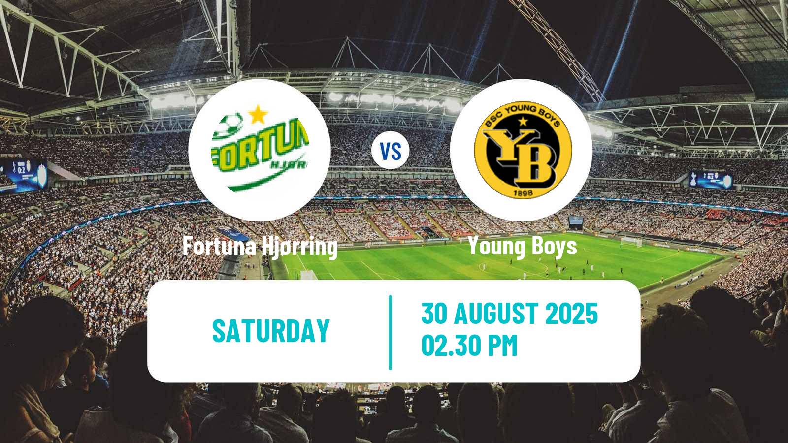 Football UEFA Champions League Women Fortuna Hjørring - Young Boys