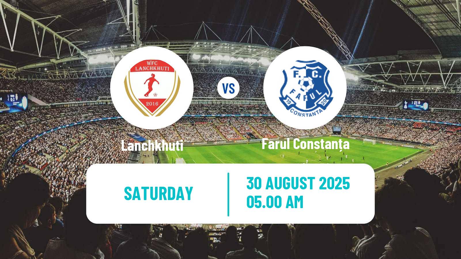 Football UEFA Champions League Women Lanchkhuti - Farul Constanța