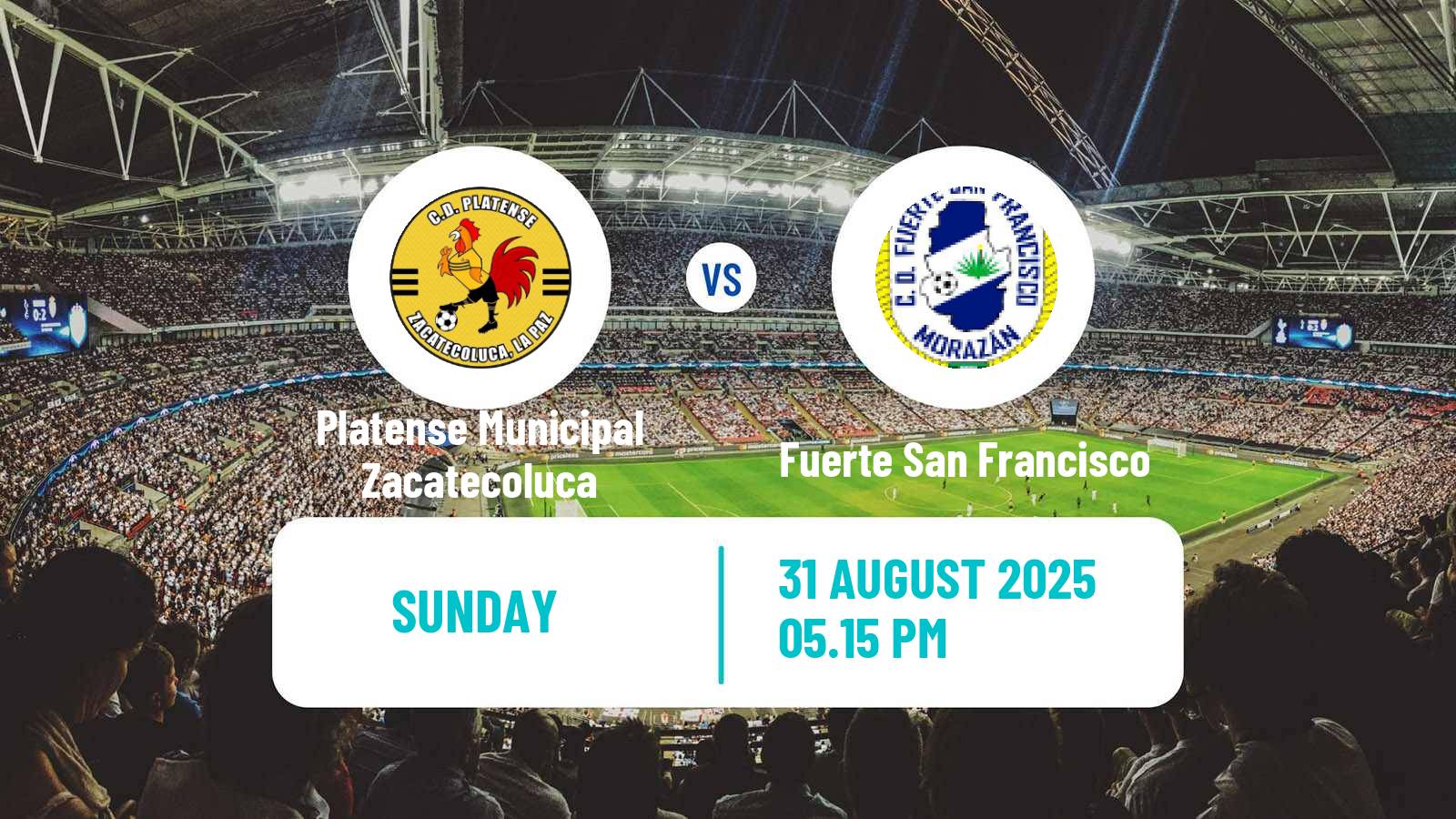 Football El Salvador Primera Division Platense Municipal Zacatecoluca - Fuerte San Francisco