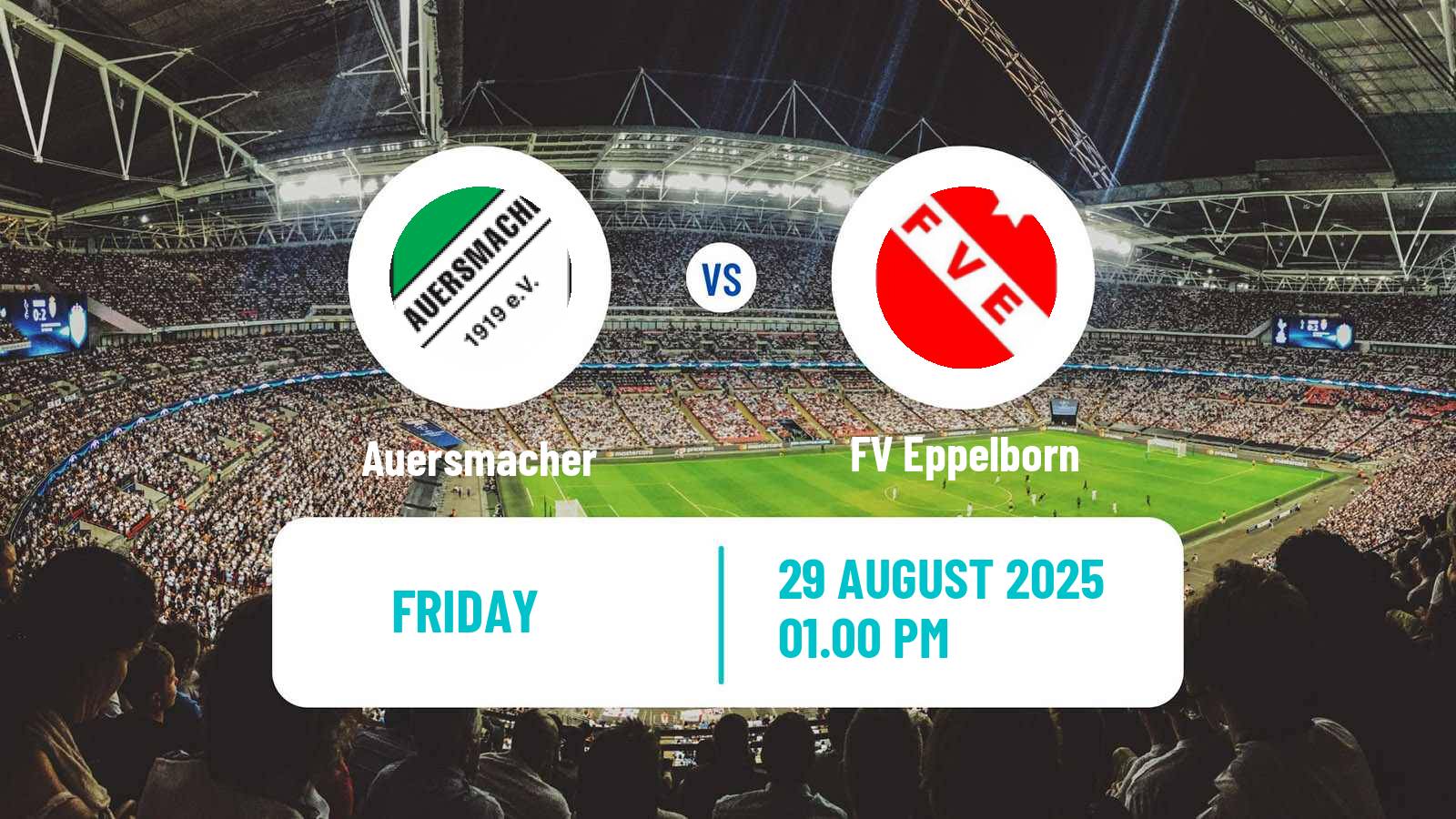 Football German Oberliga Rheinland-Pfalz/Saar Auersmacher - Eppelborn