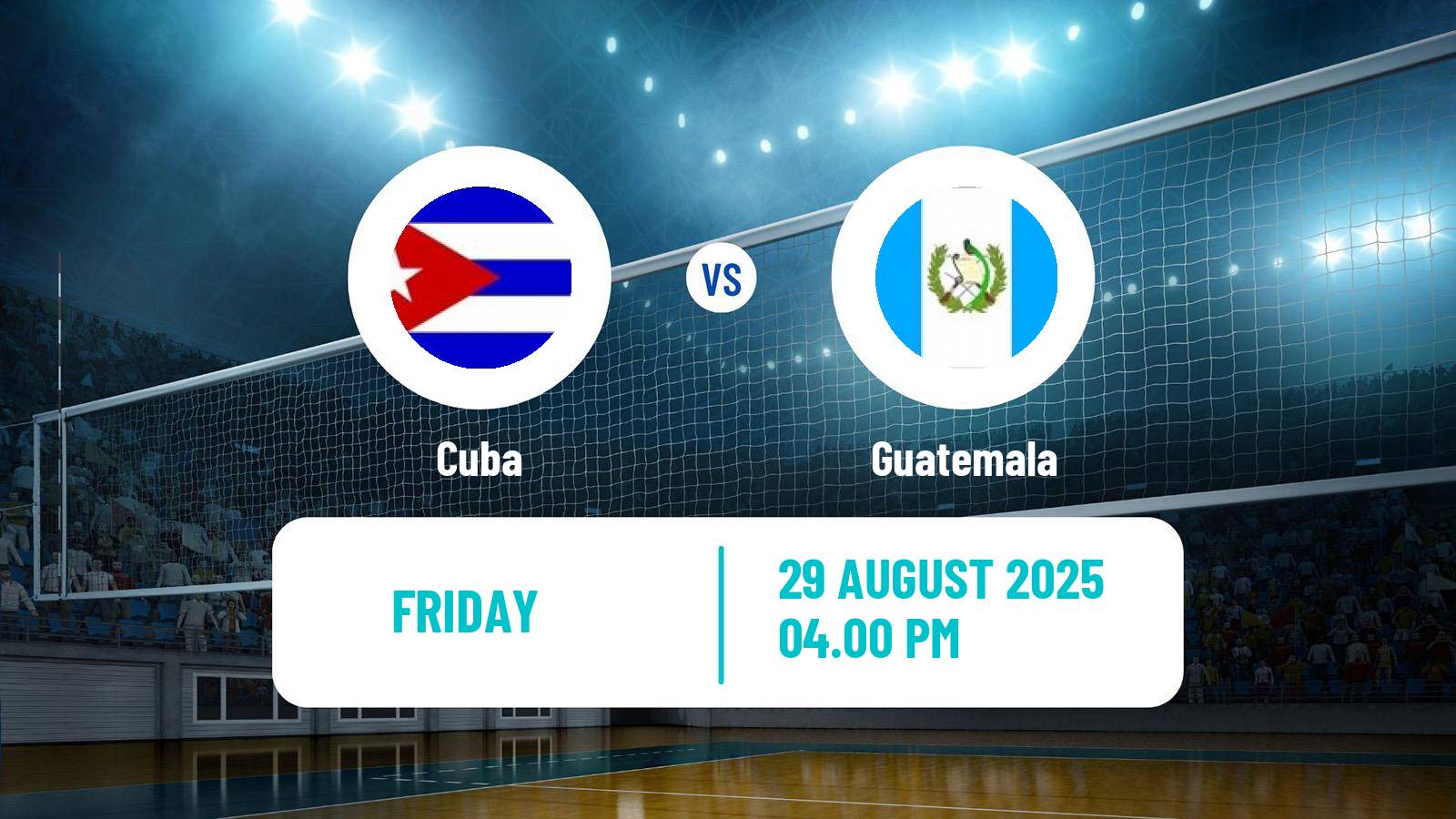 Volleyball Pan-American Cup Volleyball Cuba - Guatemala