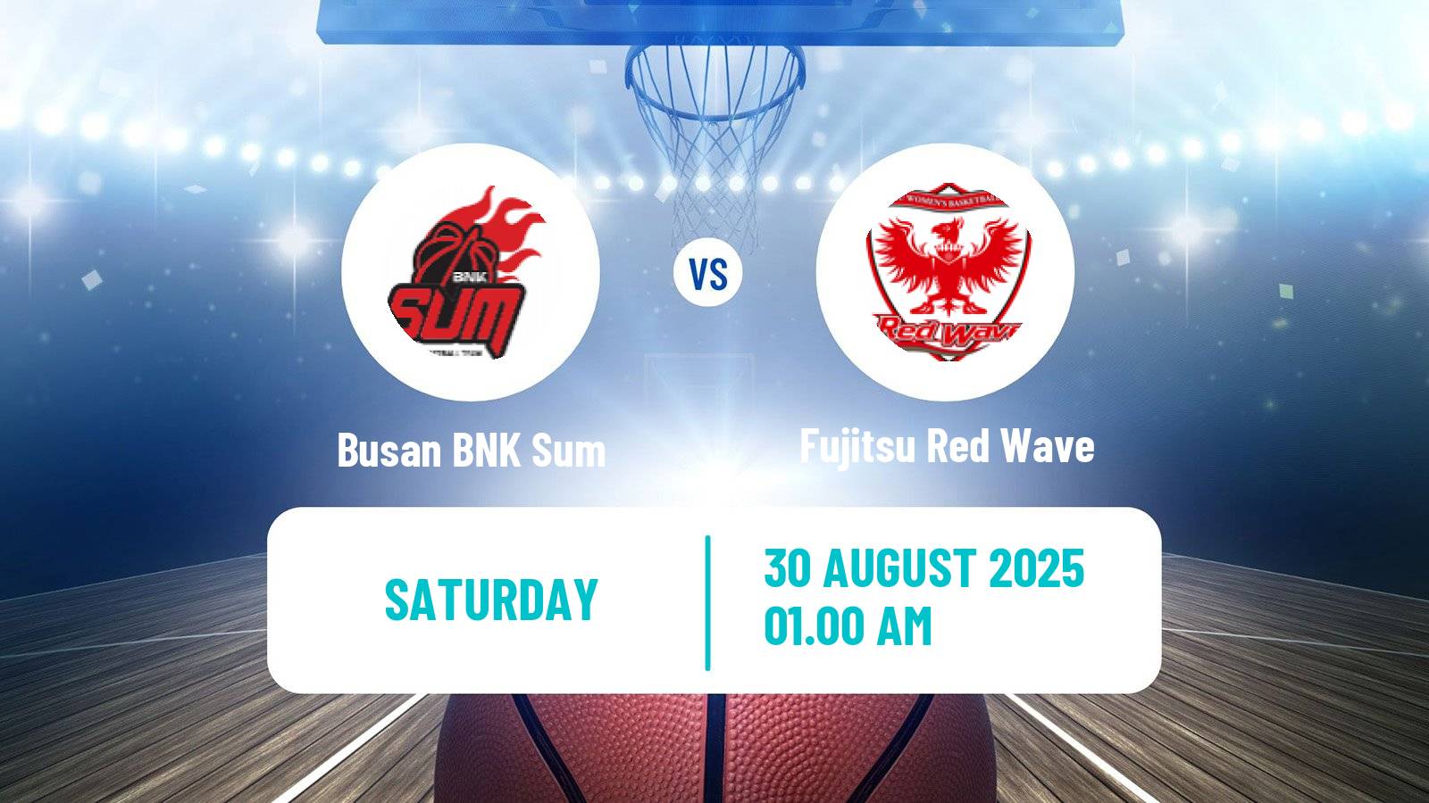Basketball Club Friendly Basketball Women Busan BNK Sum - Fujitsu Red Wave
