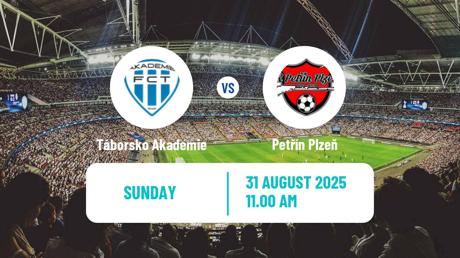 Football Czech CFL Group A Táborsko Akademie - Petřín Plzeň
