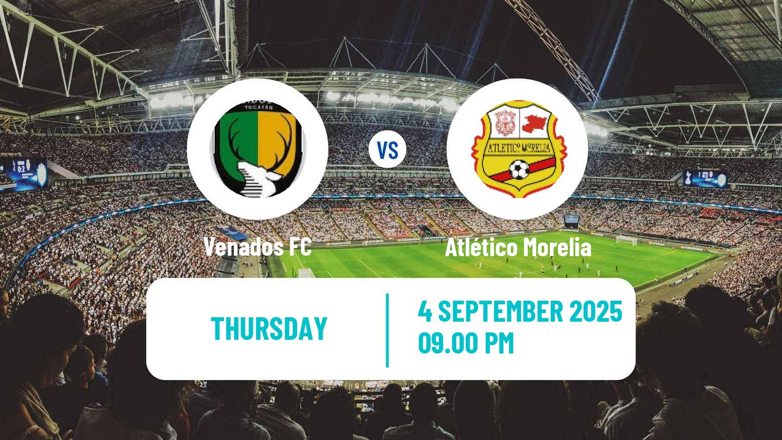 Football Mexican Liga de Expansion MX Venados - Atlético Morelia
