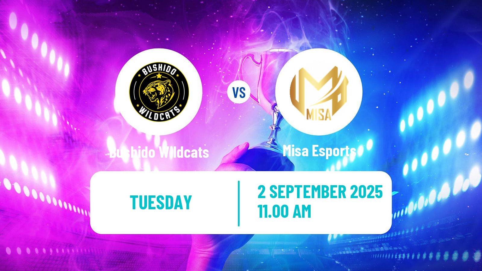 Esports League Of Legends Tcl Bushido Wildcats - Misa Esports