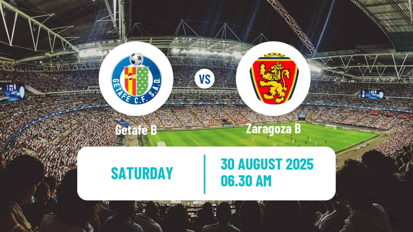 Football Club Friendly Getafe B - Zaragoza B