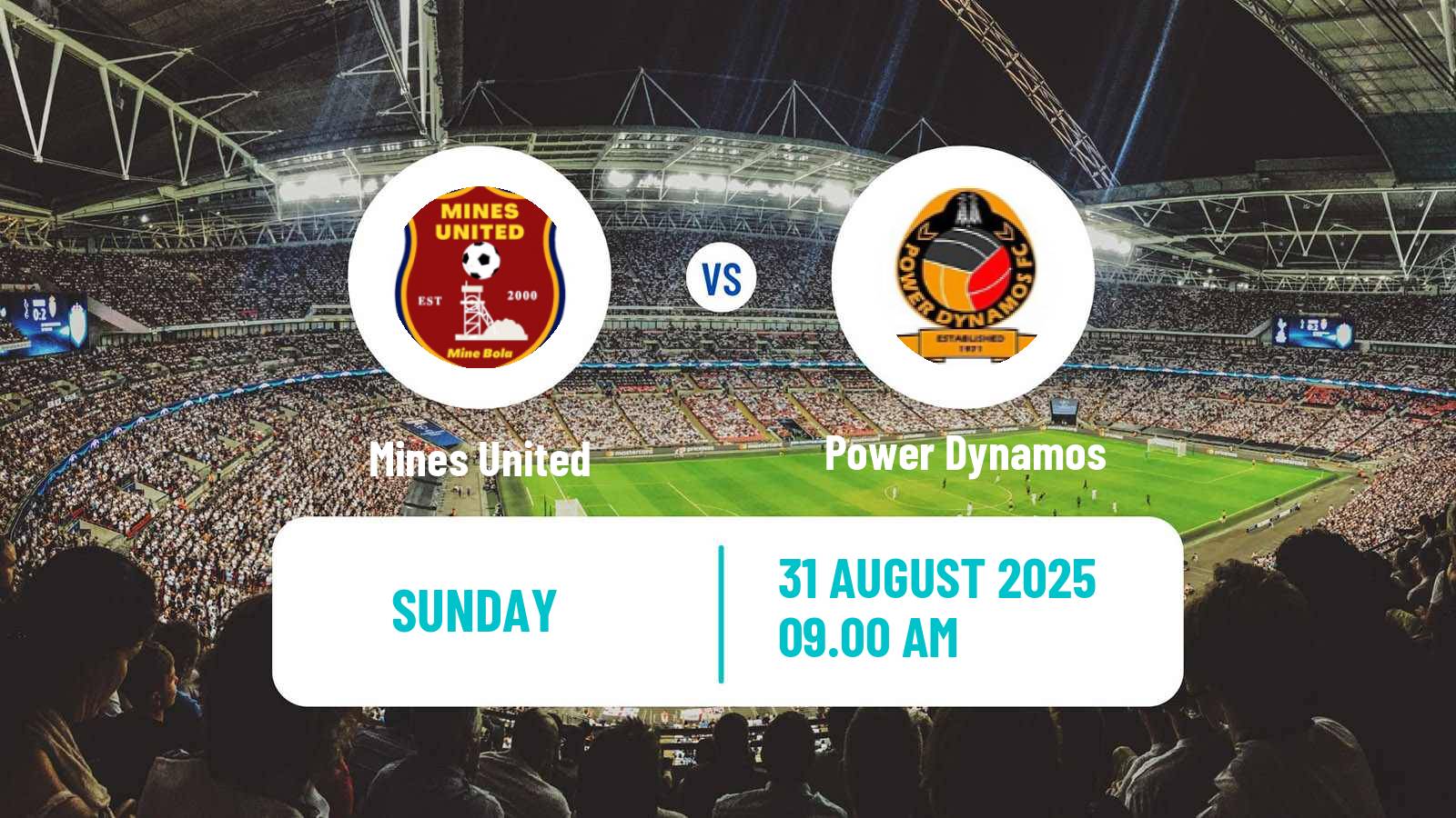 Football Zambian Premier League Mines United - Power Dynamos