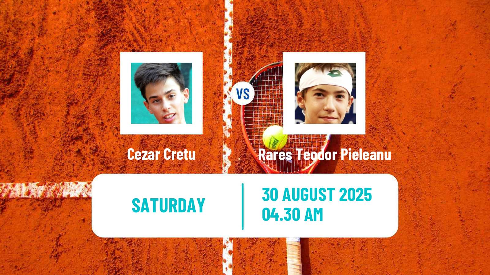 Tennis ITF M15 Bucharest 4 Men Cezar Cretu - Rares Teodor Pieleanu