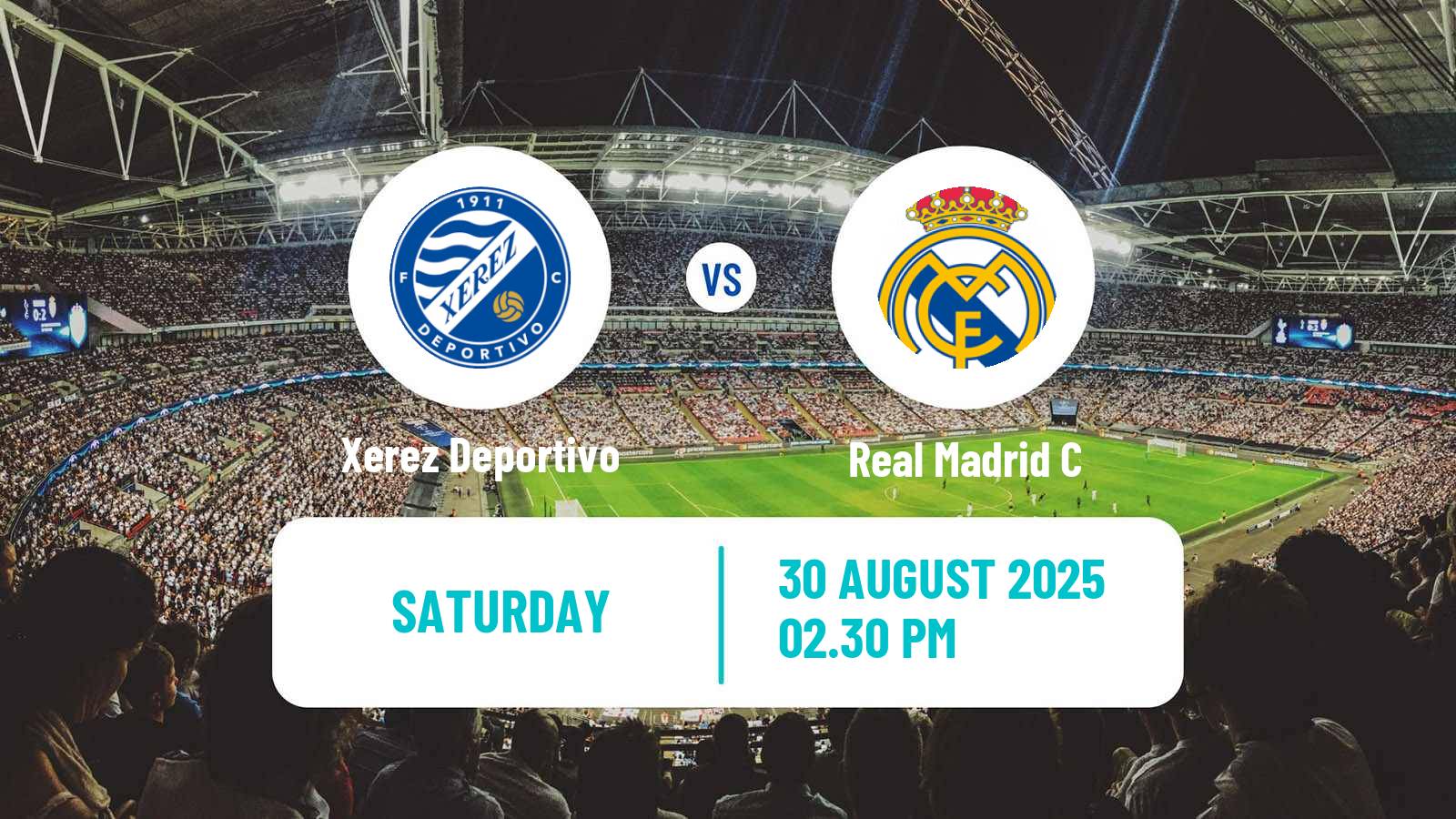 Football Club Friendly Xerez Deportivo - Real Madrid C