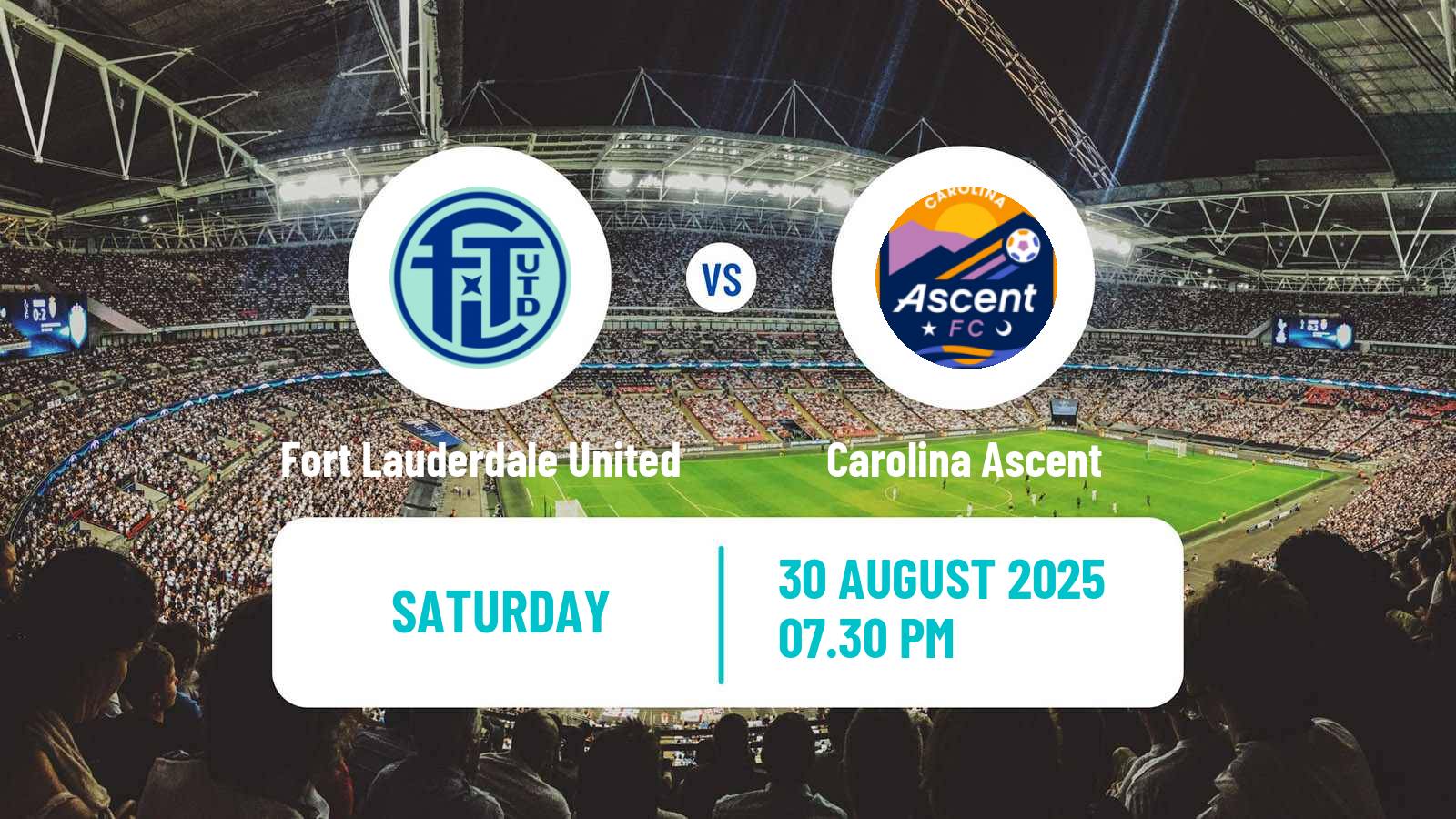 Football USL Super League Women Fort Lauderdale United - Carolina Ascent