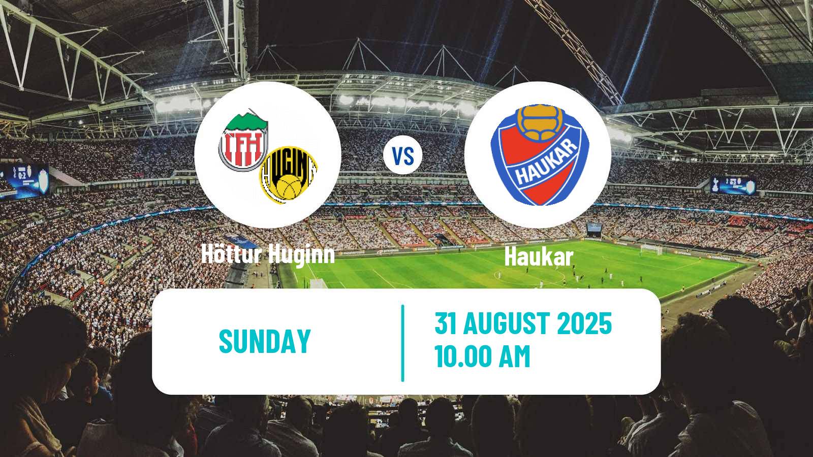 Football Icelandic Division 2 Höttur Huginn - Haukar