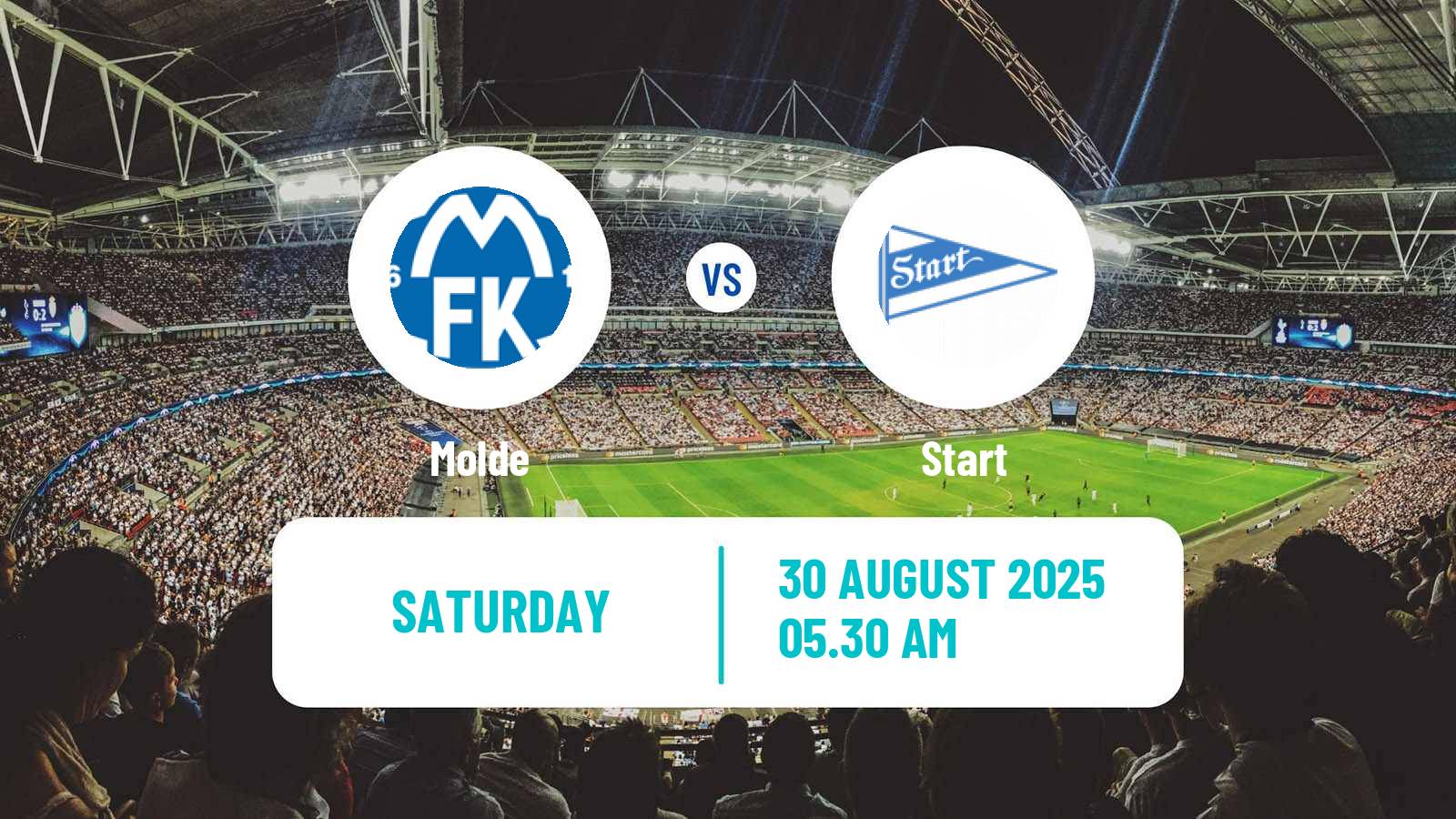 Football Norwegian Division 1 Women Molde - Start
