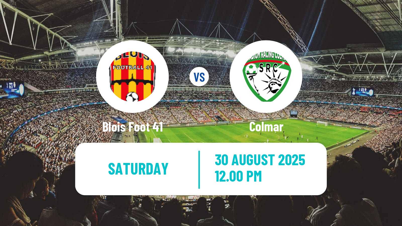 Football French National 2 - Group B Blois Foot 41 - Colmar