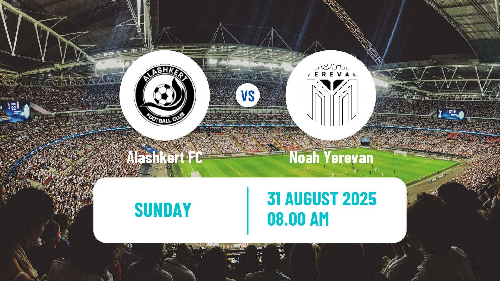Football Armenian Premier League Alashkert - Noah Yerevan