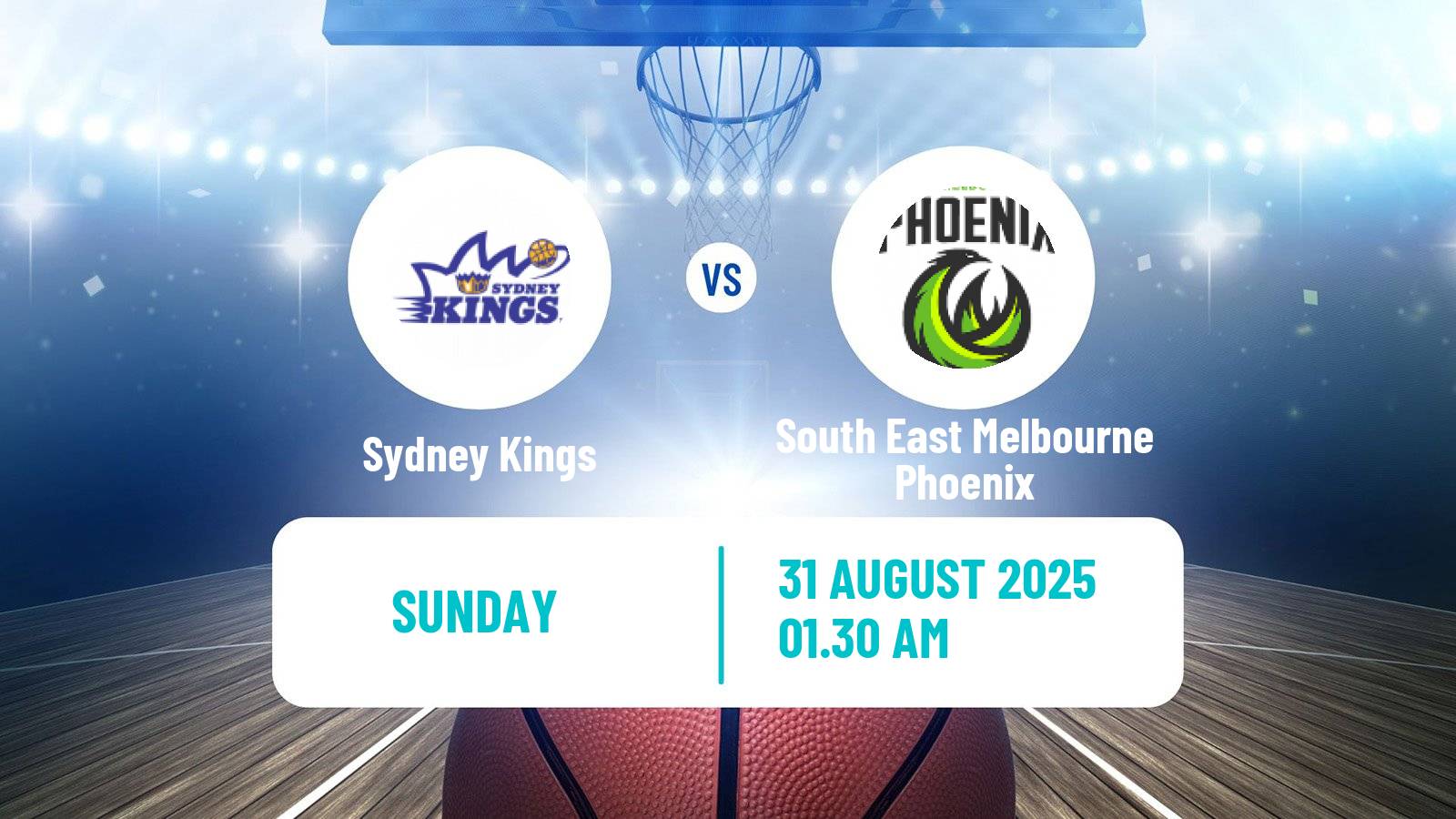 Basketball Club Friendly Basketball Sydney Kings - South East Melbourne Phoenix