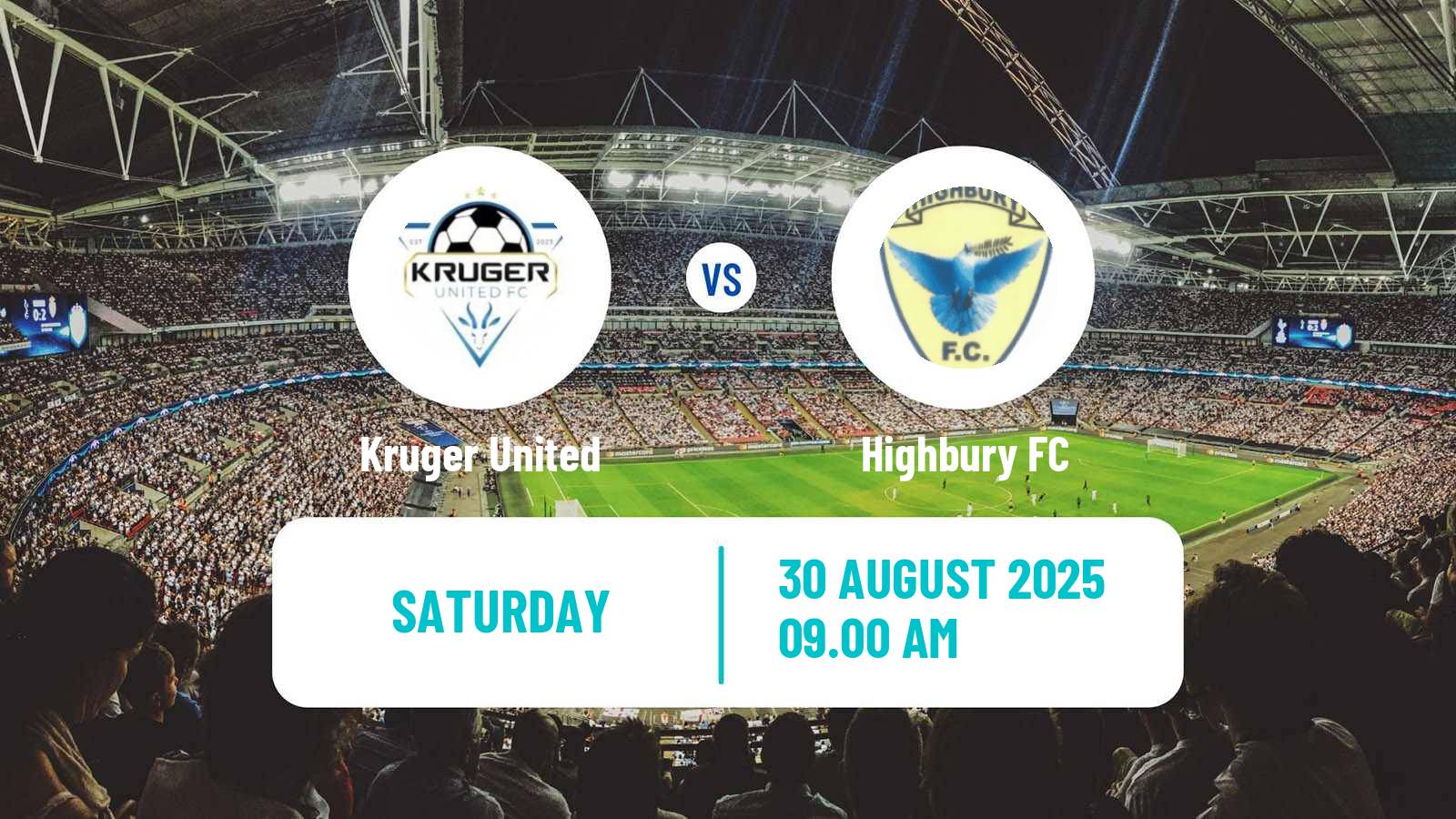 Football South African First Division Kruger United - Highbury