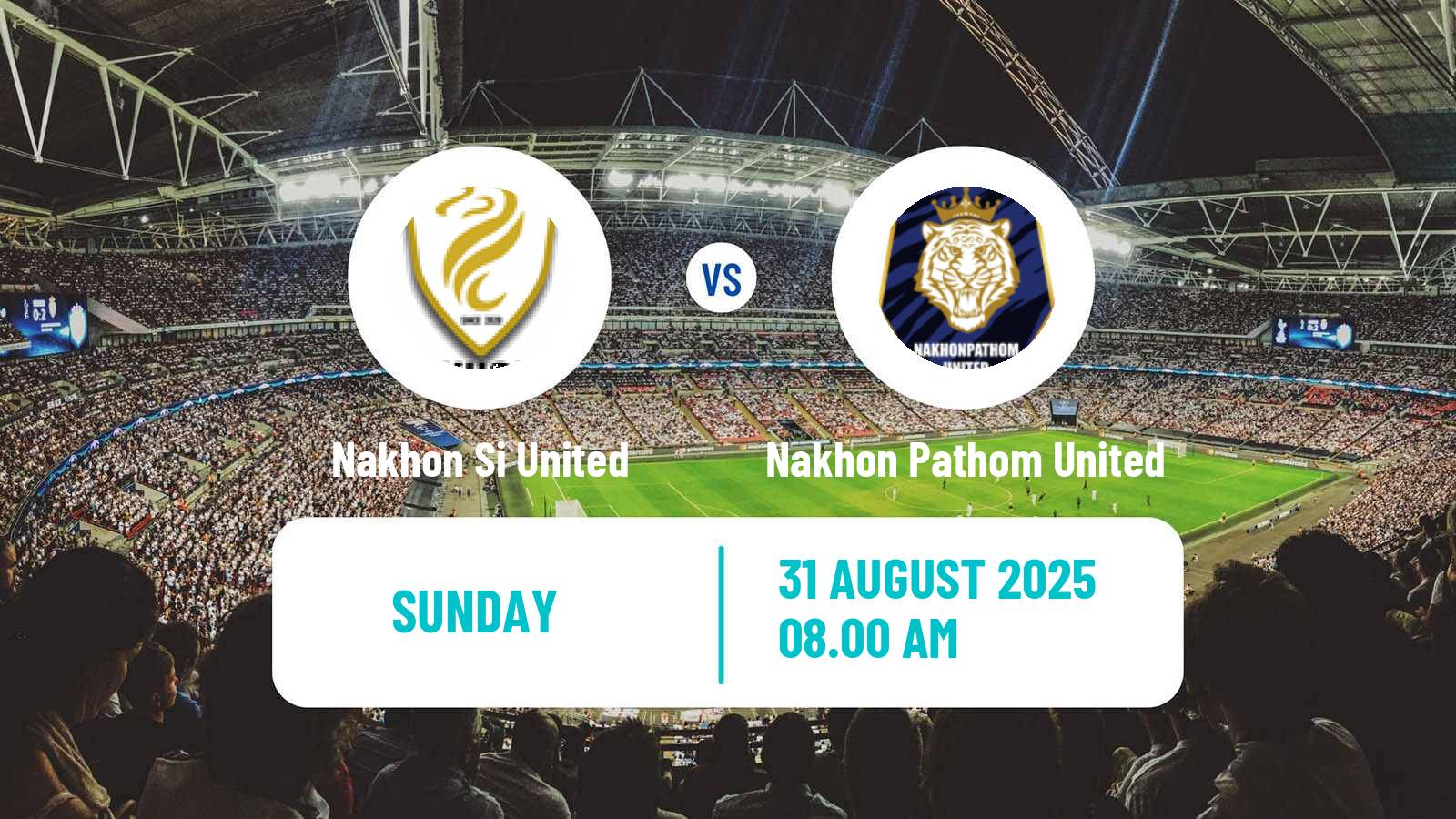 Football Thai League 2 Nakhon Si United - Nakhon Pathom United