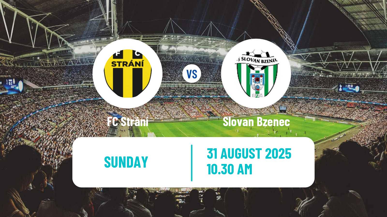 Football Czech Division E Strání - Slovan Bzenec