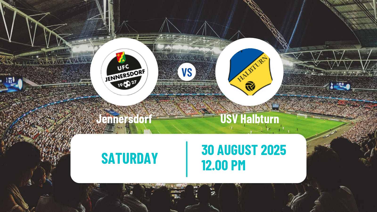 Football Austrian Landesliga Burgenland Jennersdorf - Halbturn