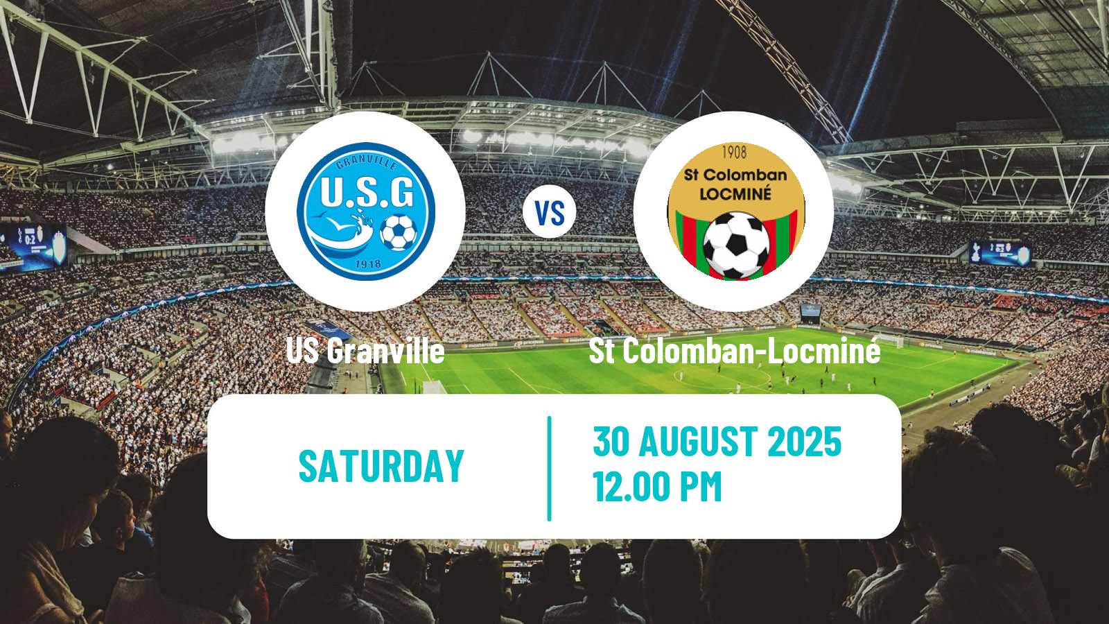 Football French National 2 - Group A Granville - St Colomban-Locminé