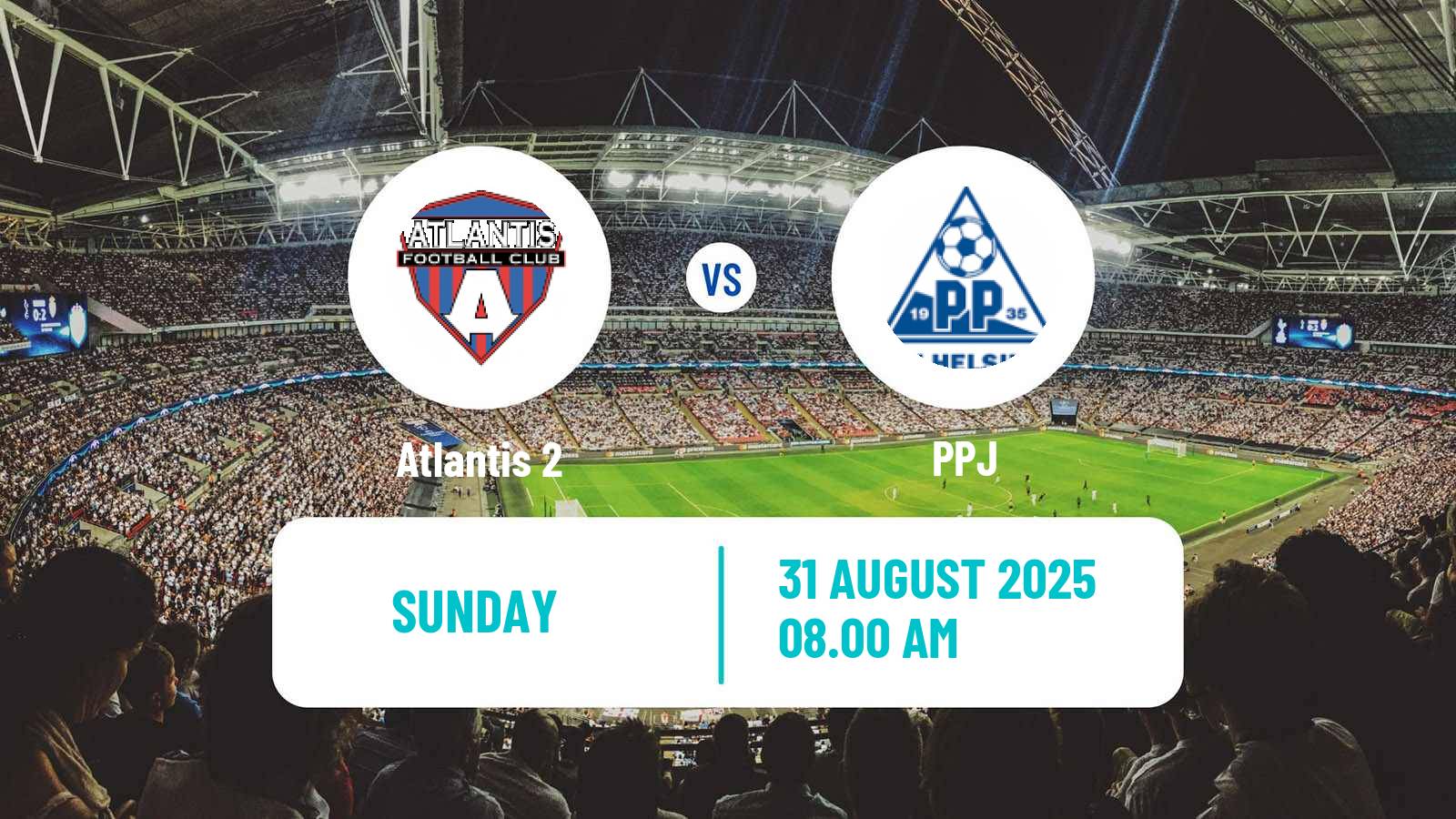 Football Finnish Kakkonen Group B Atlantis 2 - PPJ