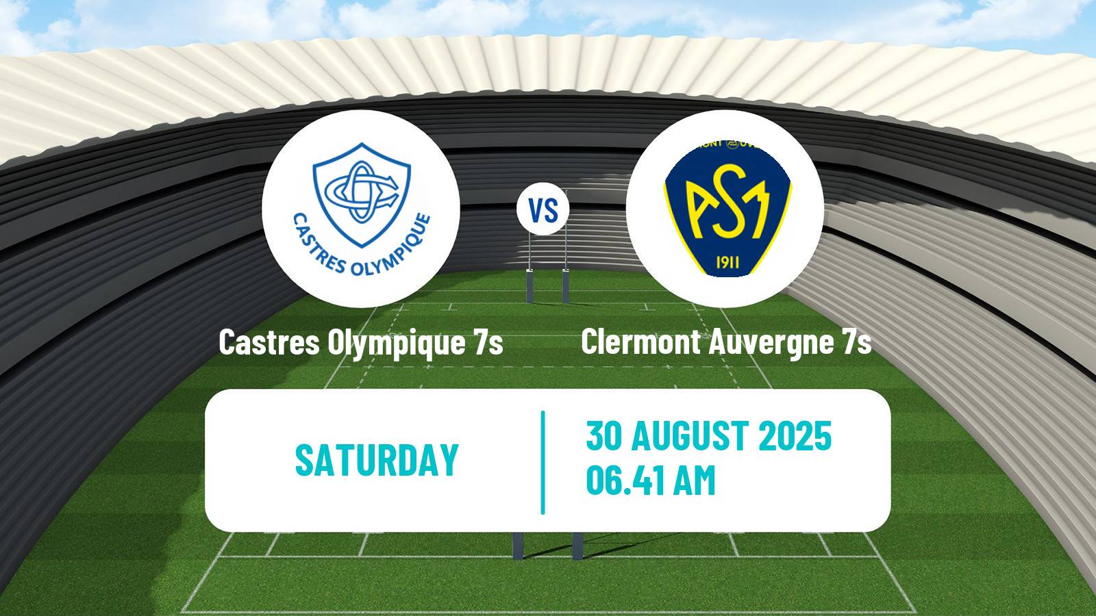 Rugby union French Supersevens 3 Castres Olympique 7s - Clermont Auvergne 7s