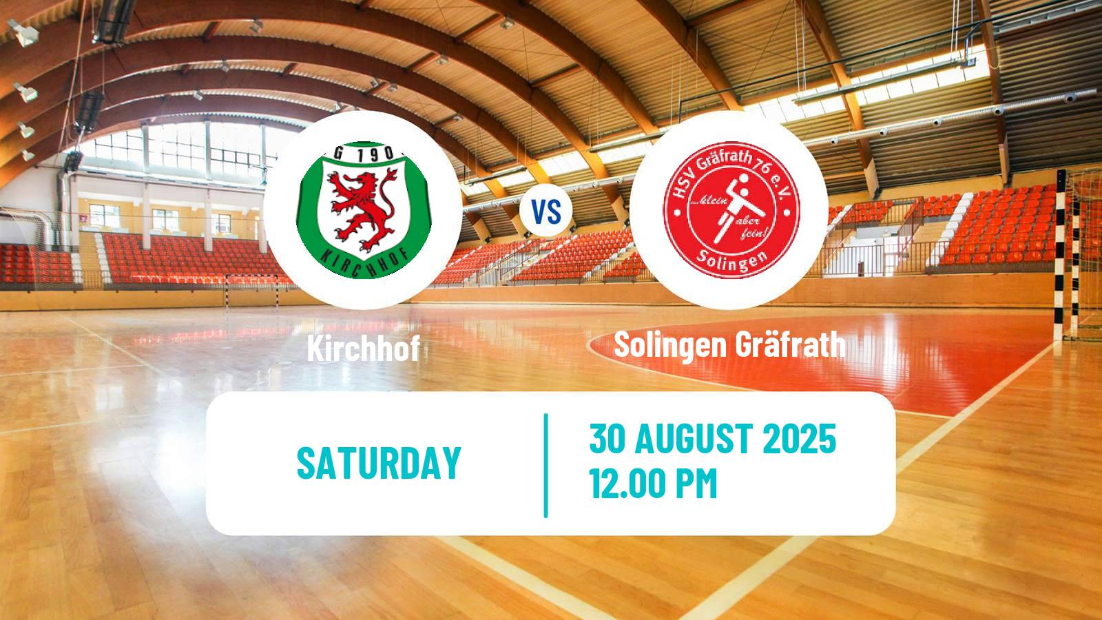 Handball German 2 Bundesliga Handball Women Kirchhof - Solingen Gräfrath