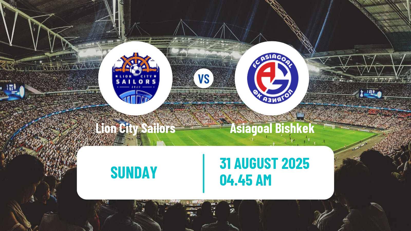 Football AFC Champions League Women Lion City Sailors - Asiagoal Bishkek