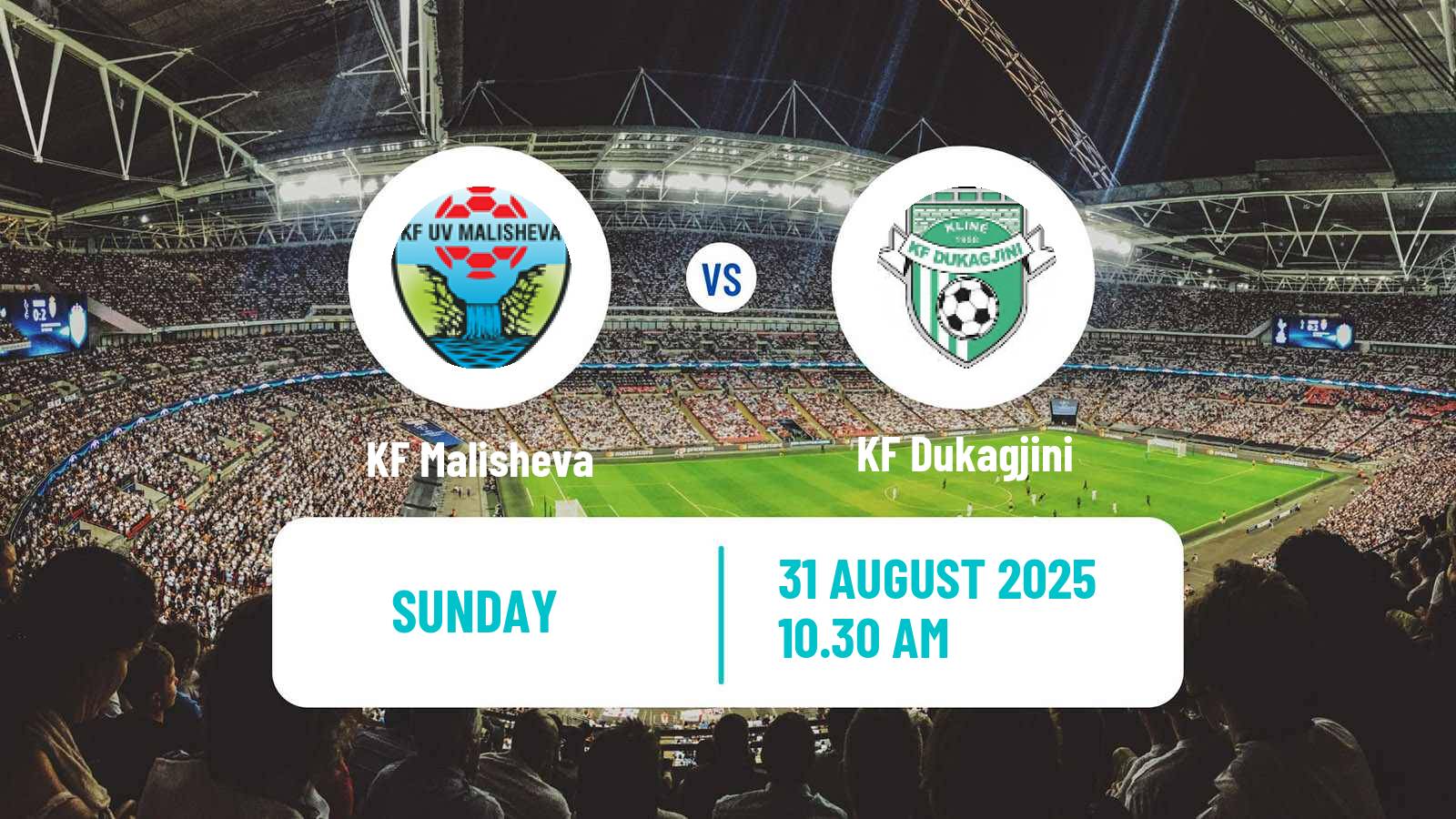 Football Kosovo Superliga Malisheva - Dukagjini