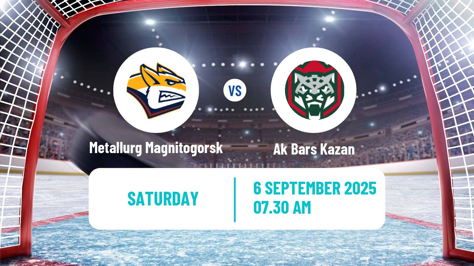 Hockey KHL Metallurg Magnitogorsk - Ak Bars Kazan