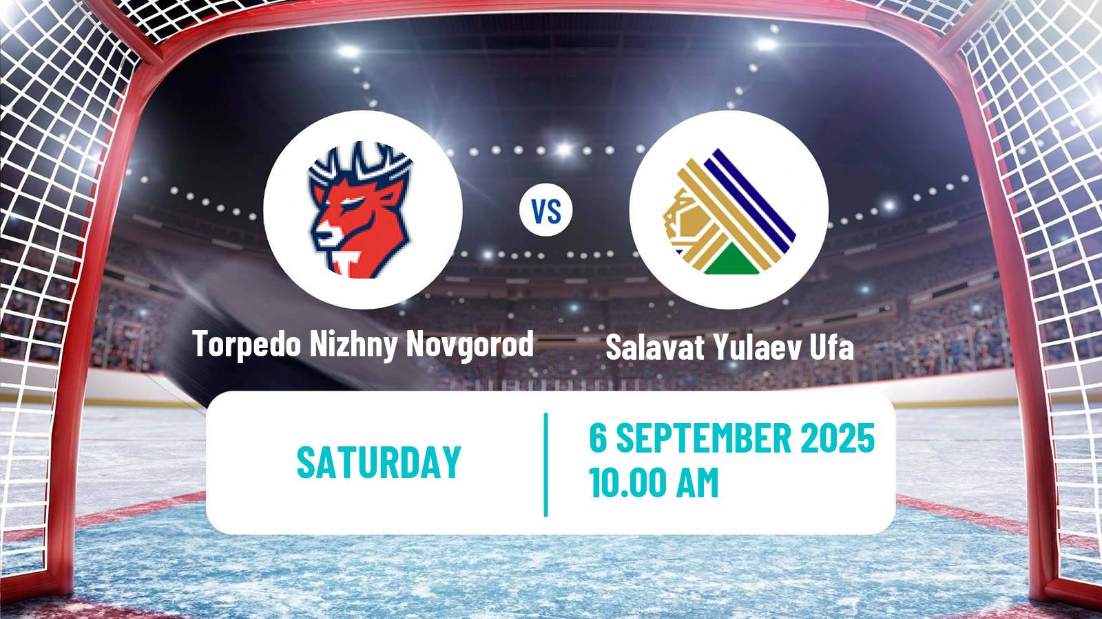 Hockey KHL Torpedo Nizhny Novgorod - Salavat Yulaev Ufa