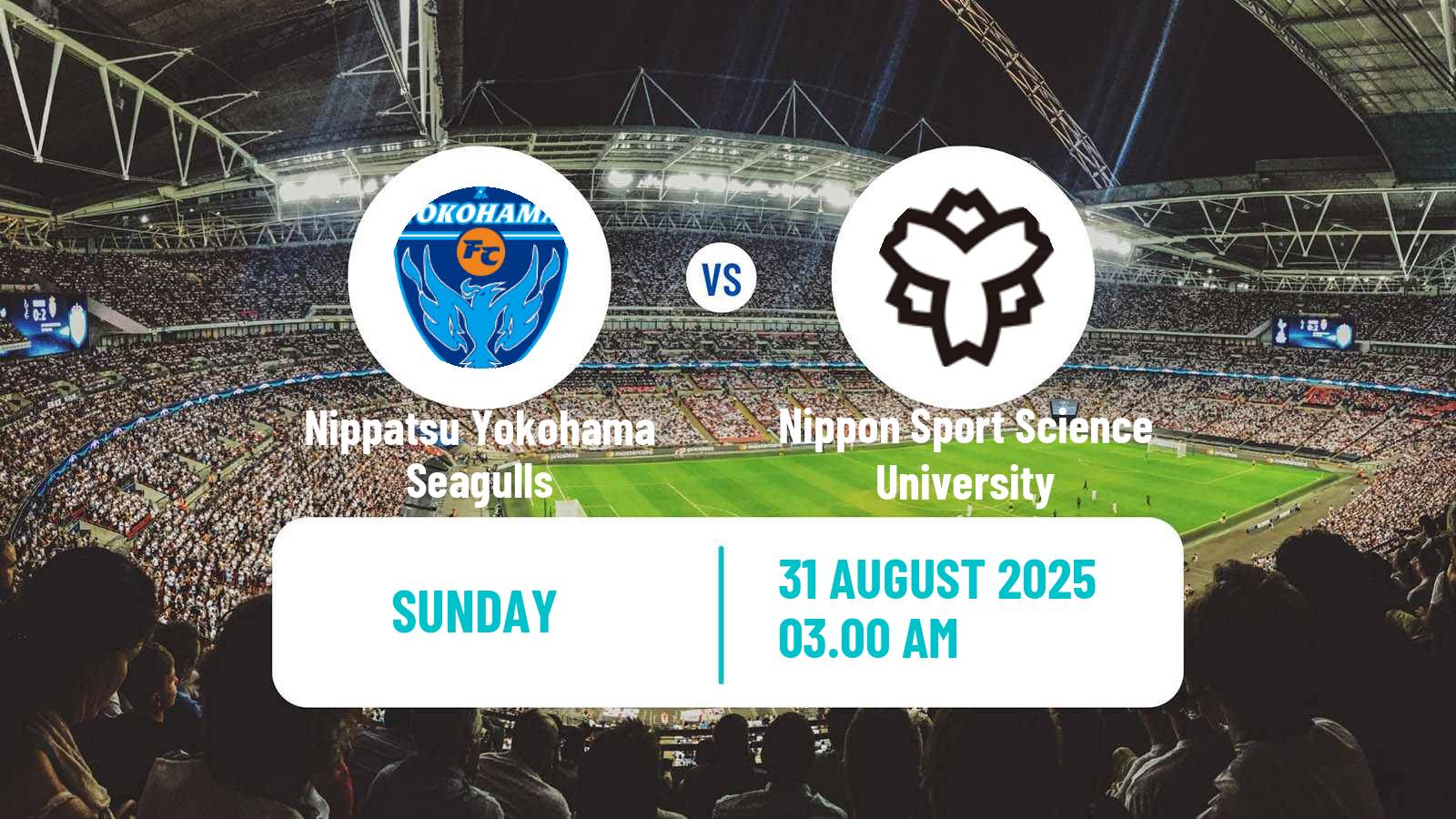 Football Japan Nadeshiko League Women Nippatsu Yokohama Seagulls - Nippon Sport Science University