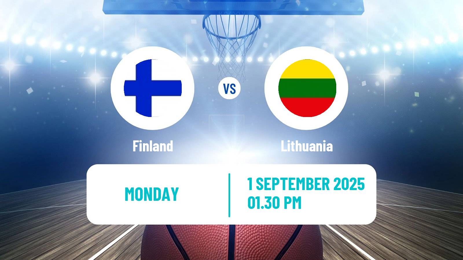 Basketball EuroBasket Finland - Lithuania
