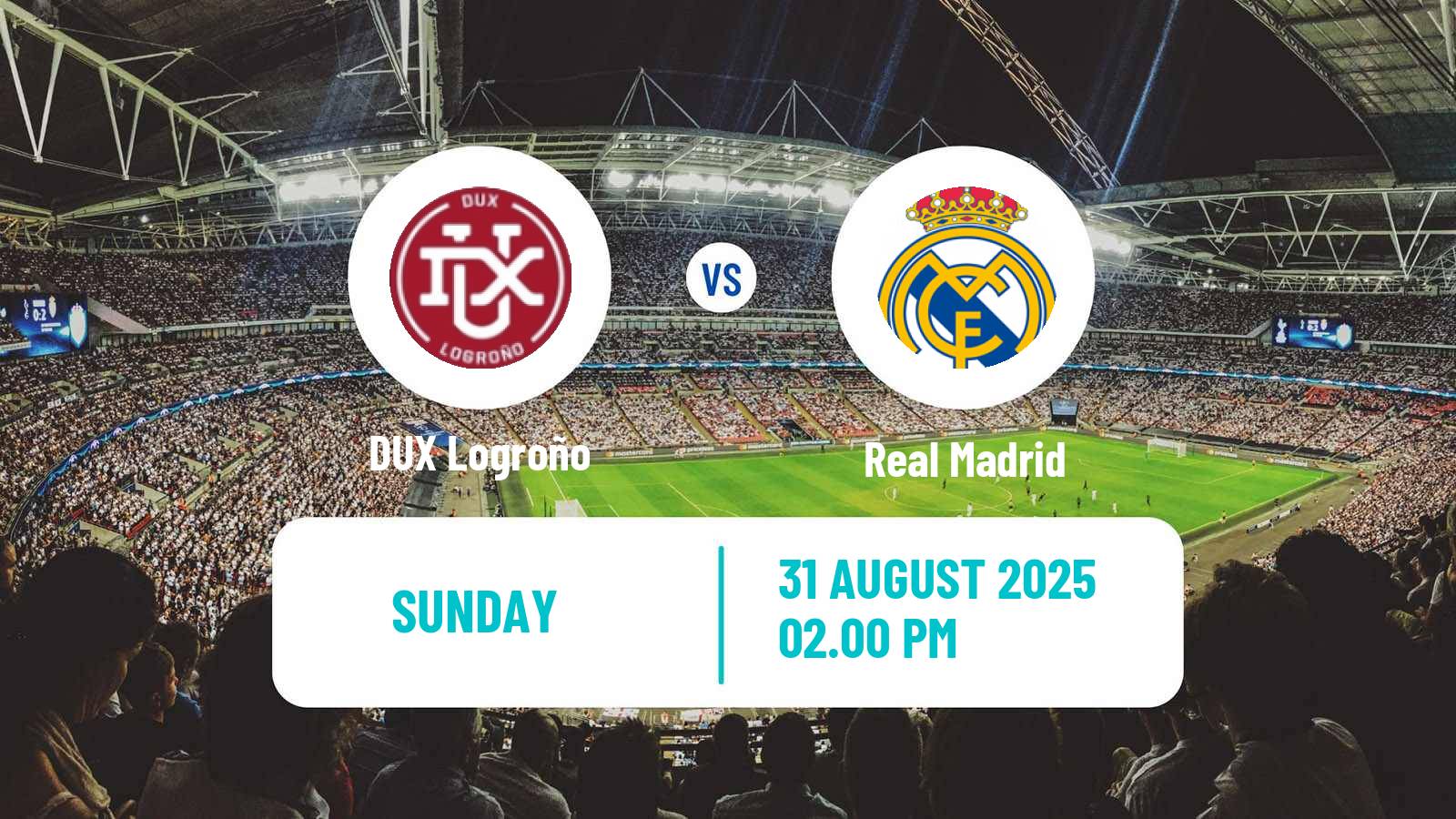 Football Spanish Primera División Women DUX Logroño - Real Madrid