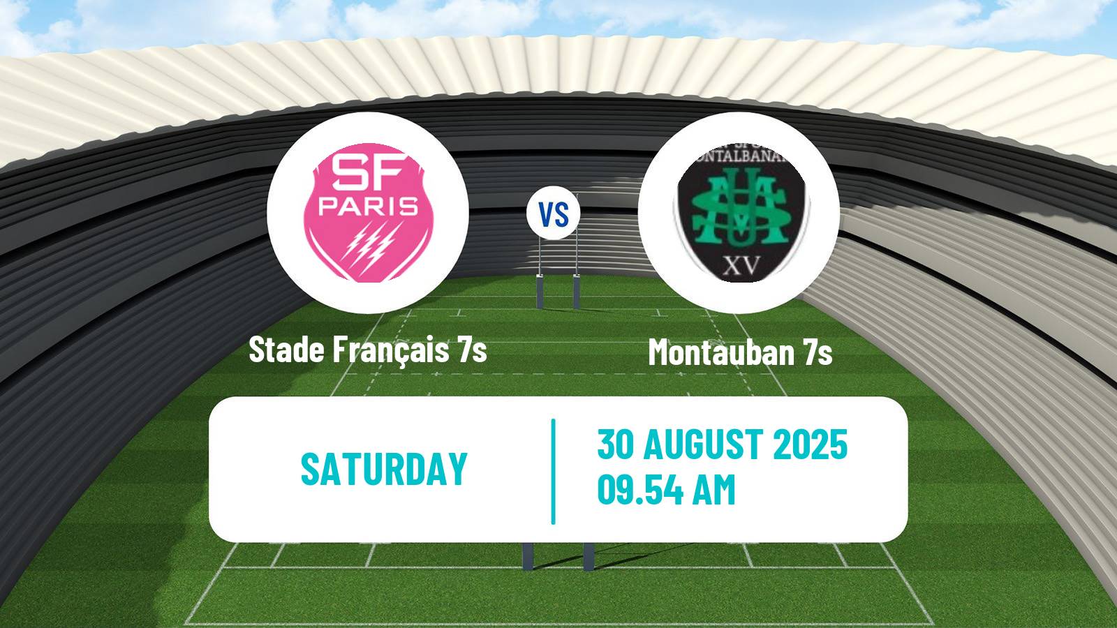 Rugby union French Supersevens 3 Stade Français 7s - Montauban 7s