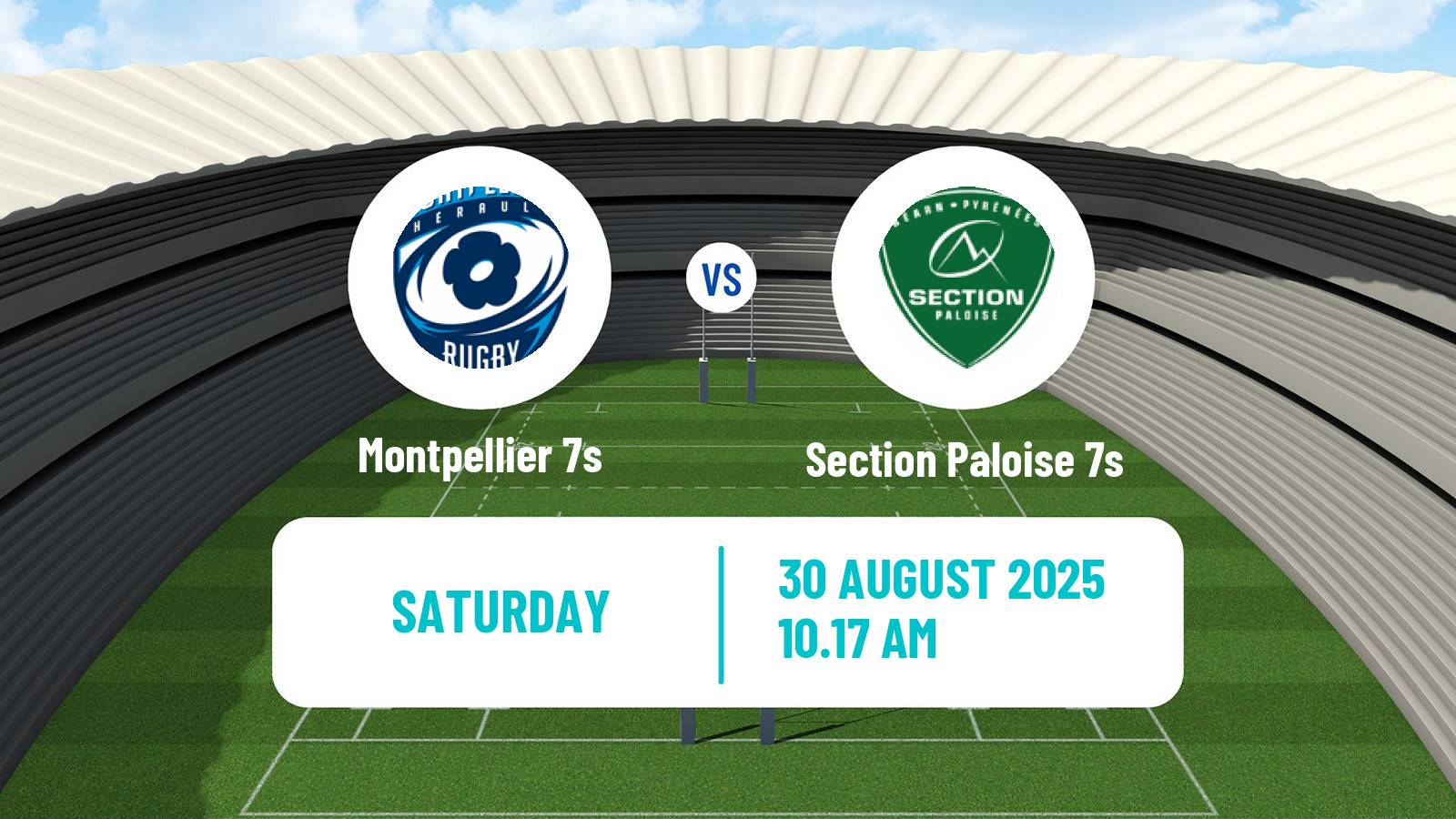 Rugby union French Supersevens 3 Montpellier 7s - Section Paloise 7s